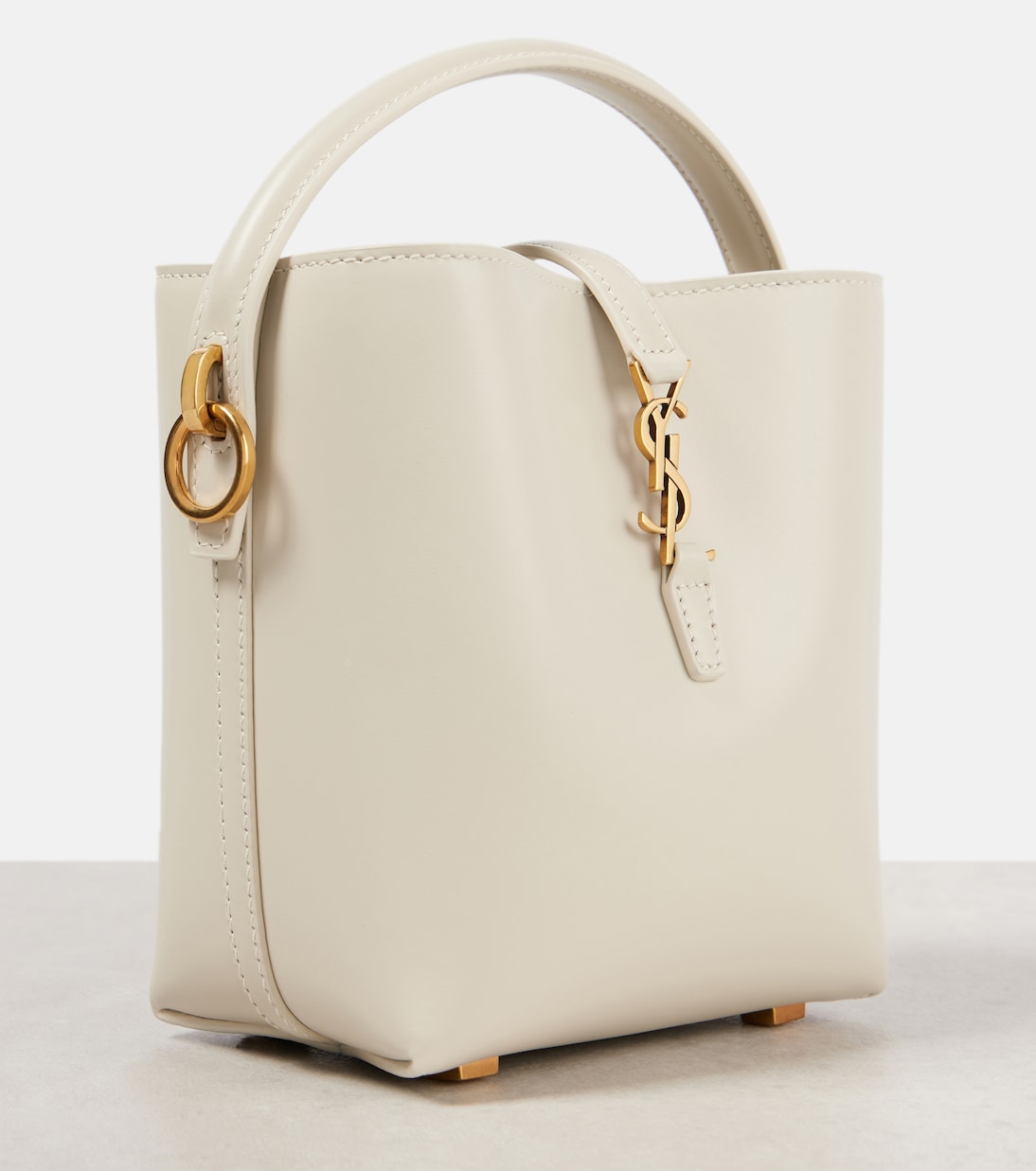 Secchiello Le 37 Mini in pelle | Saint Laurent