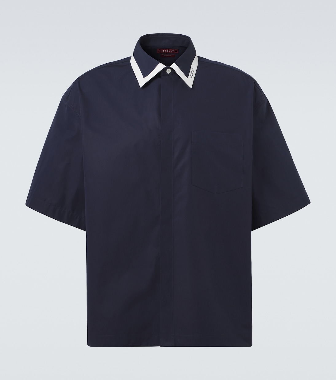 Camicia in popeline di cotone | Gucci
