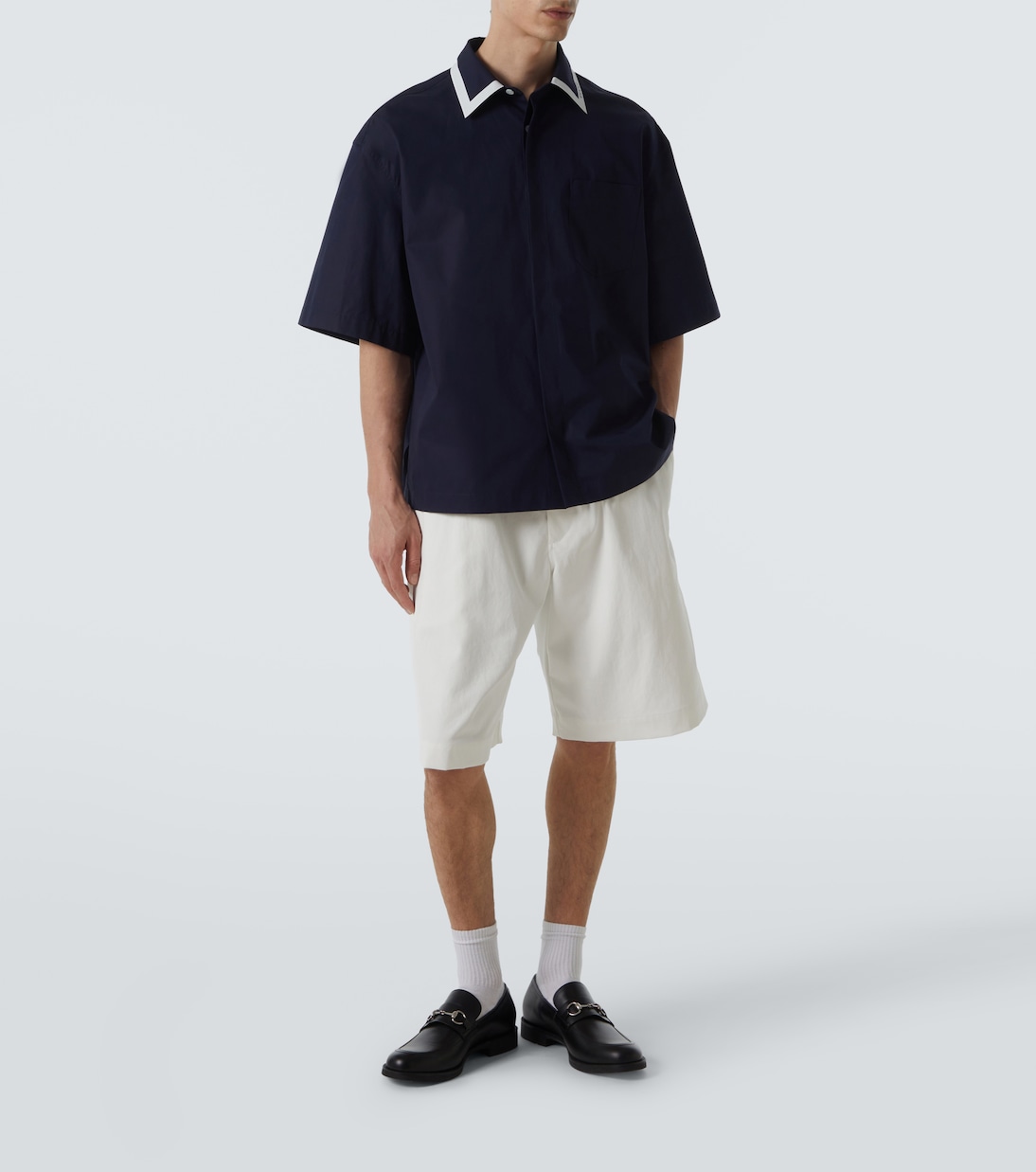 Camicia in popeline di cotone | Gucci