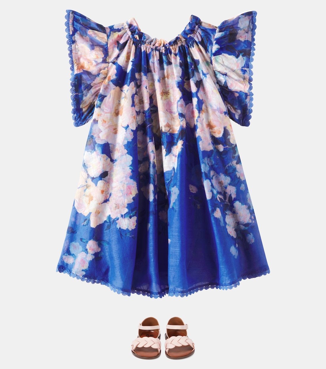 Robe Everley à fleurs | Zimmermann Kids