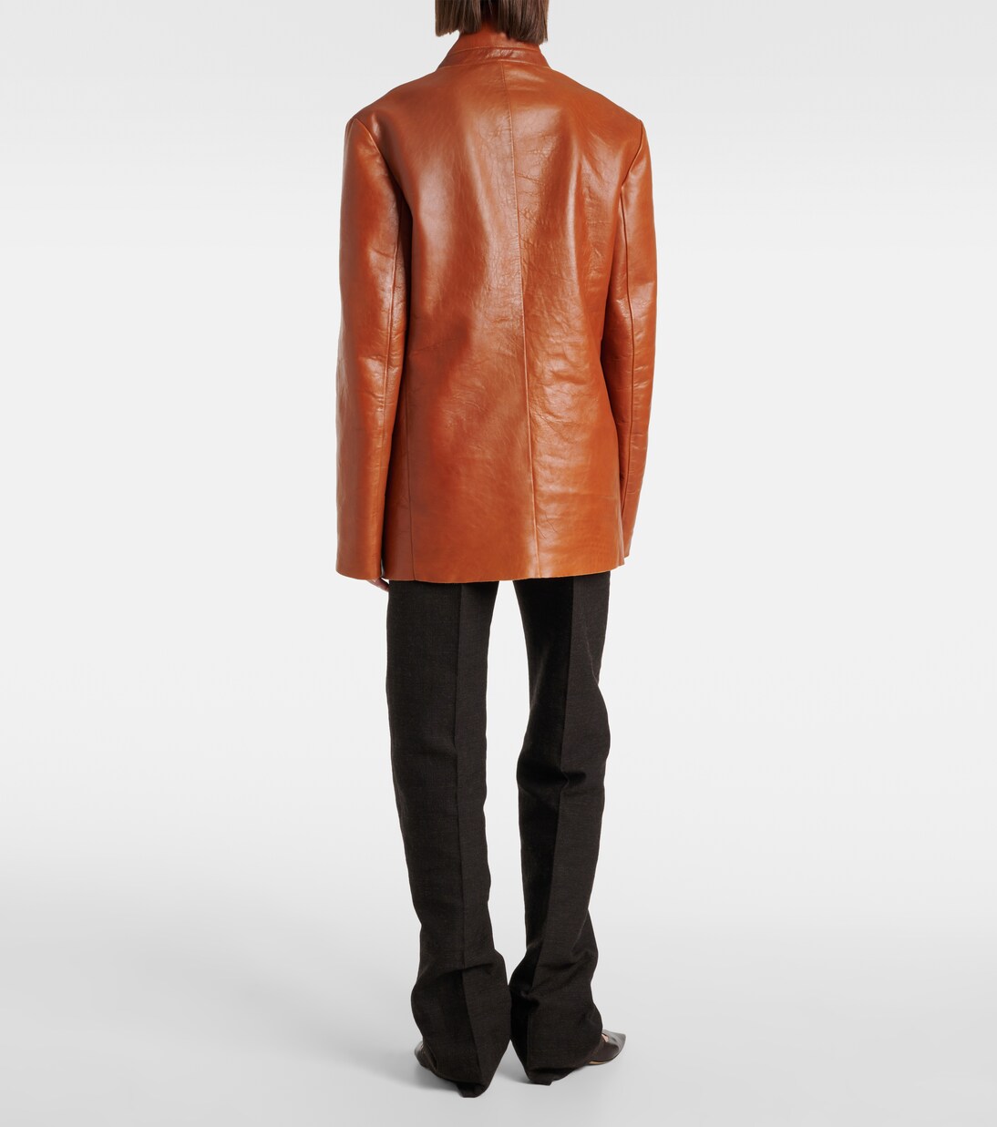 Blazer Lysandre aus Leder | The Row