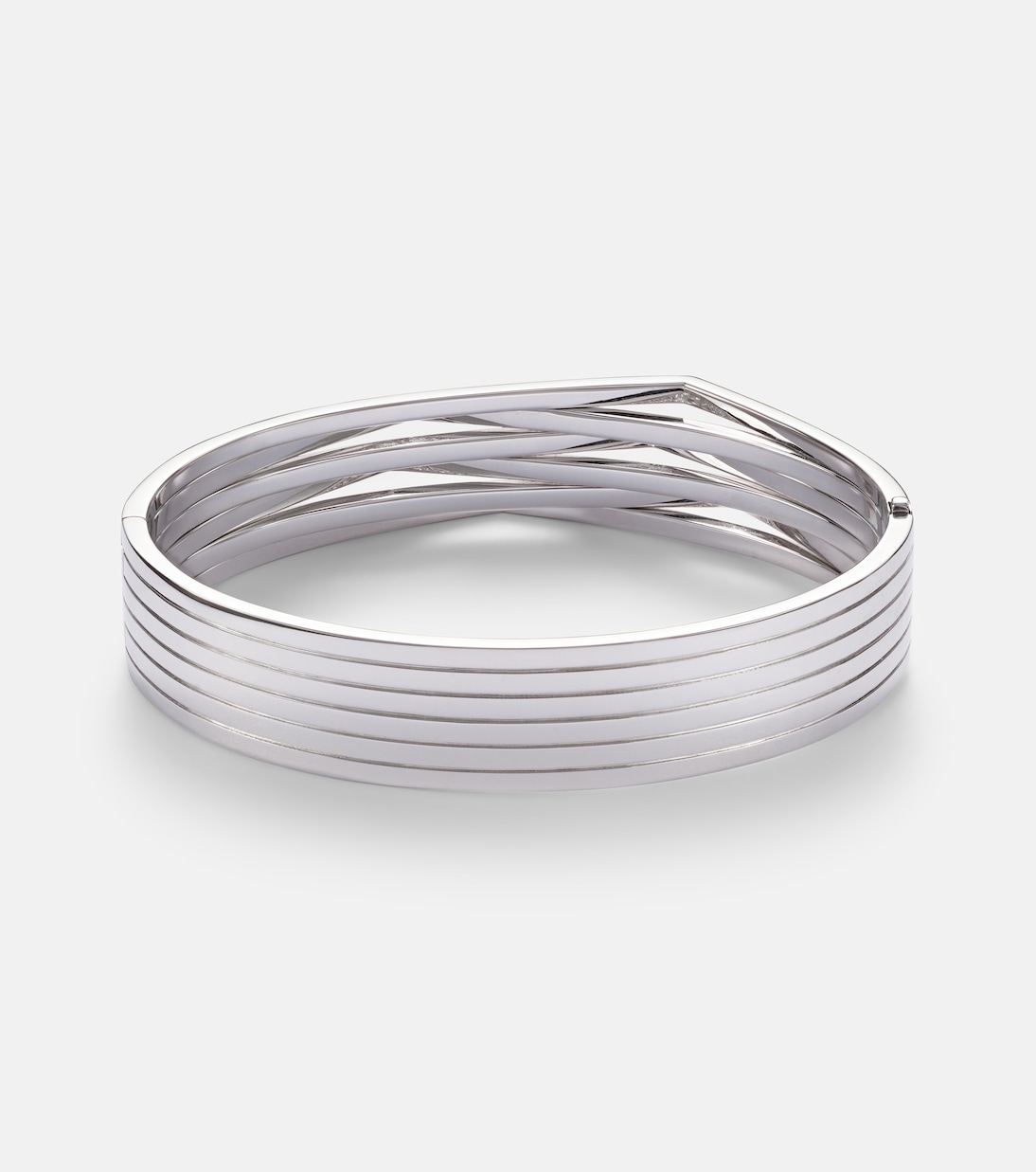 Antifer 18kt white gold cuff bracelet with diamonds | Repossi