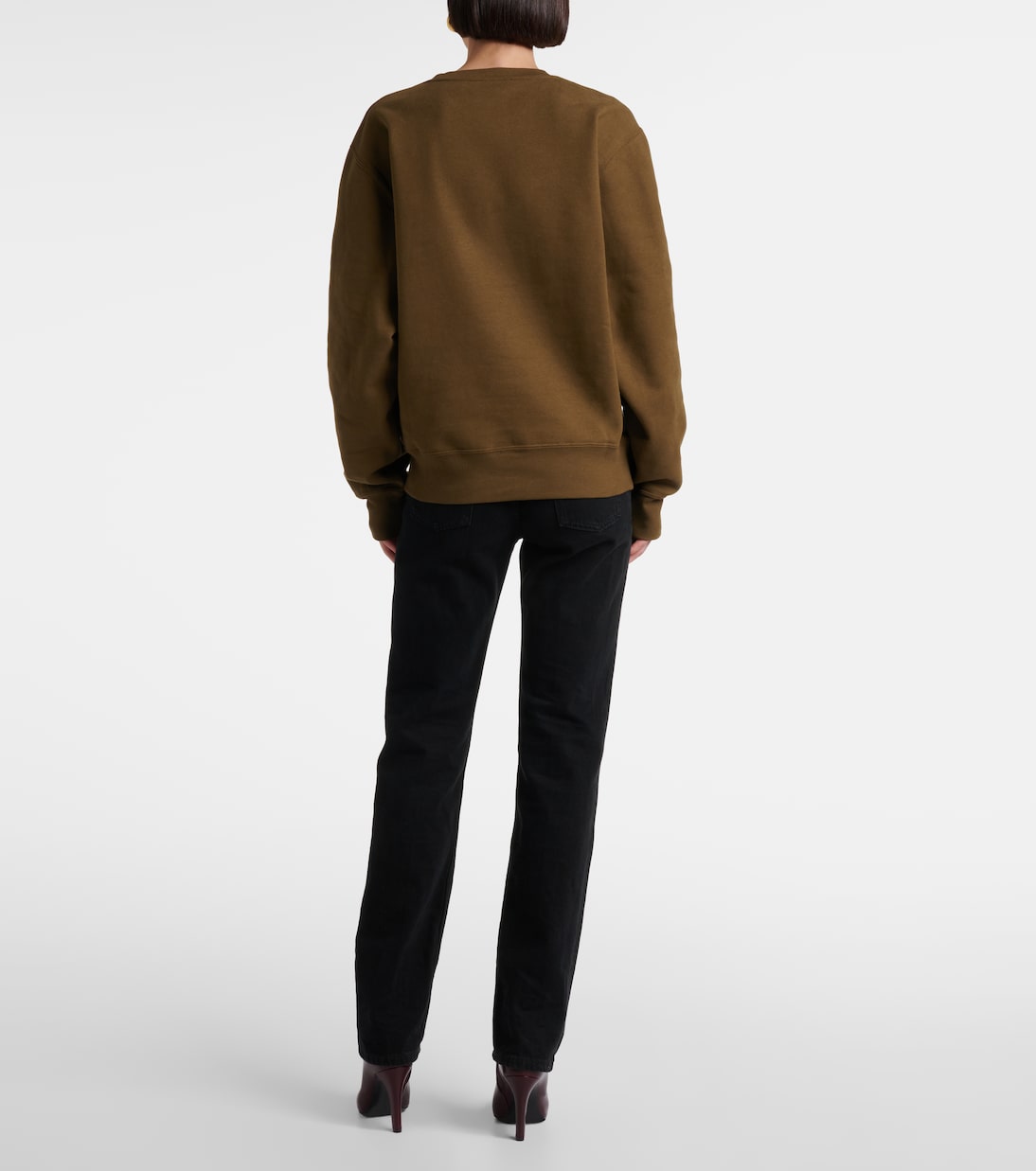 Felpa Cassandre in cotone | Saint Laurent