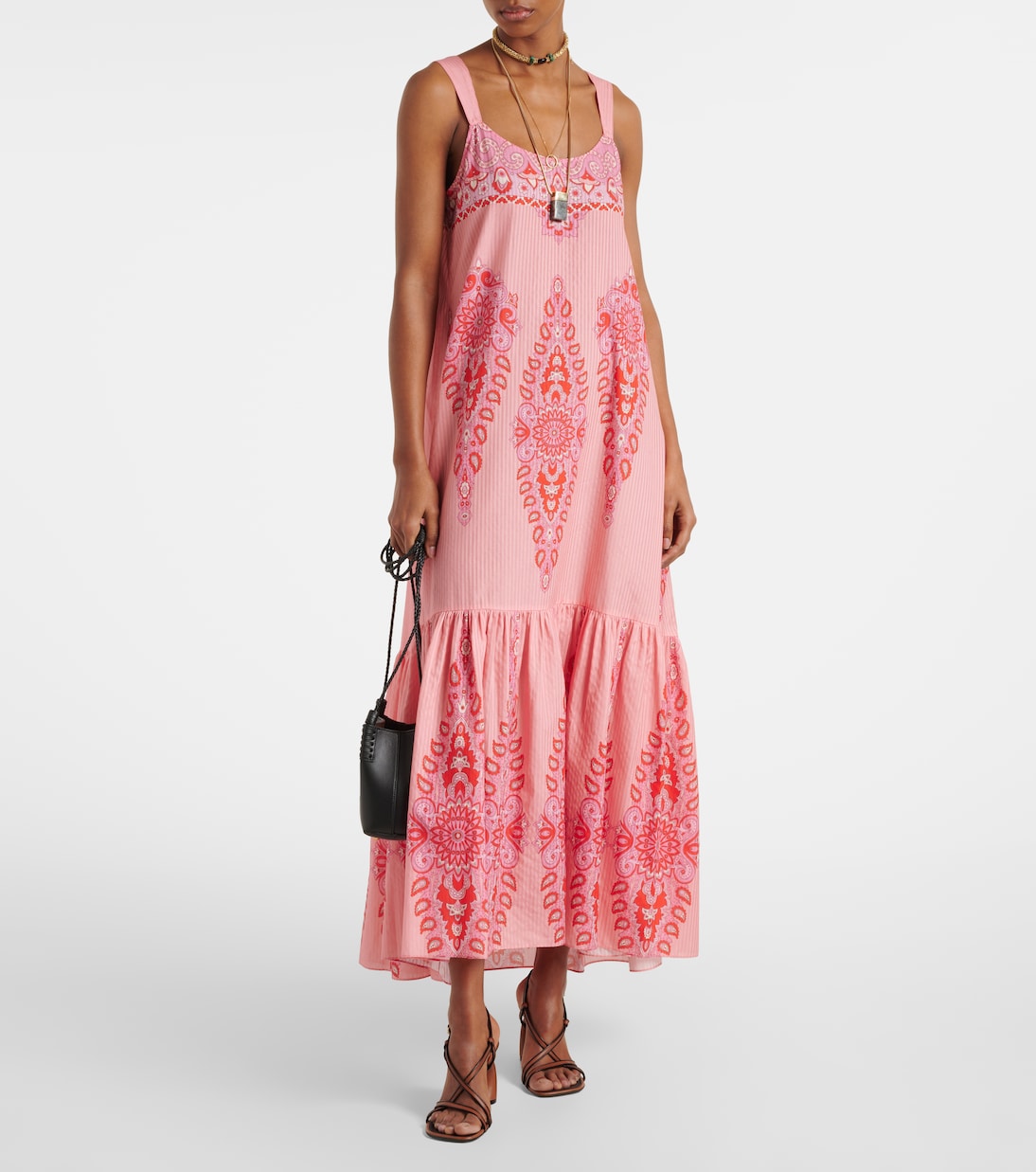 Maxikleid aus Baumwolle und Seide | Etro