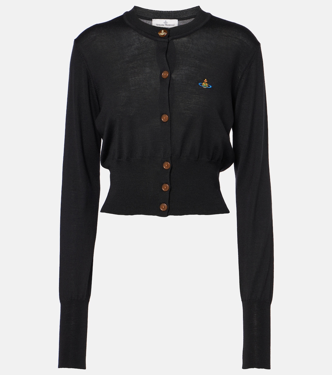 Cropped-Cardigan Bea aus Wolle und Seide | Vivienne Westwood