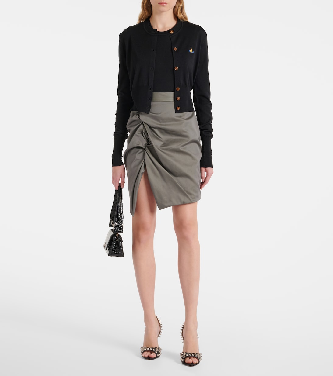 Cropped-Cardigan Bea aus Wolle und Seide | Vivienne Westwood