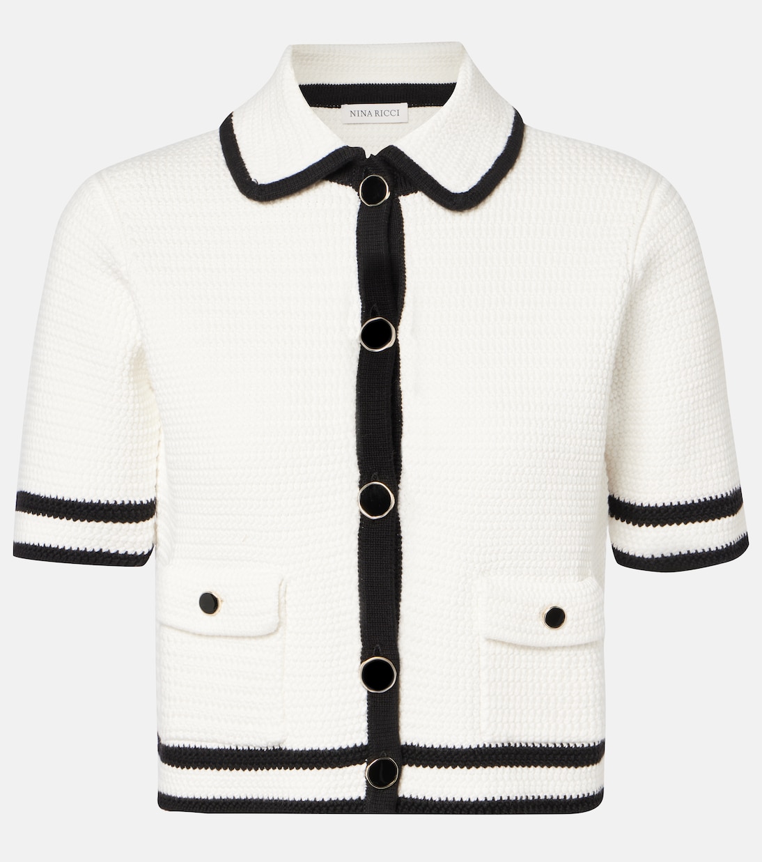 Cárdigan de tweed de mezcla de algodón | Nina Ricci