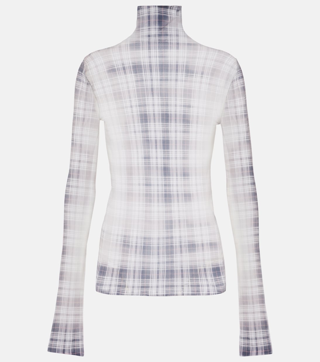Top a cuadros con efecto desteñido | Acne Studios