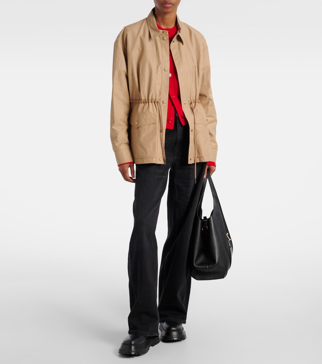 Giacca Saulon in twill di misto cotone | Moncler