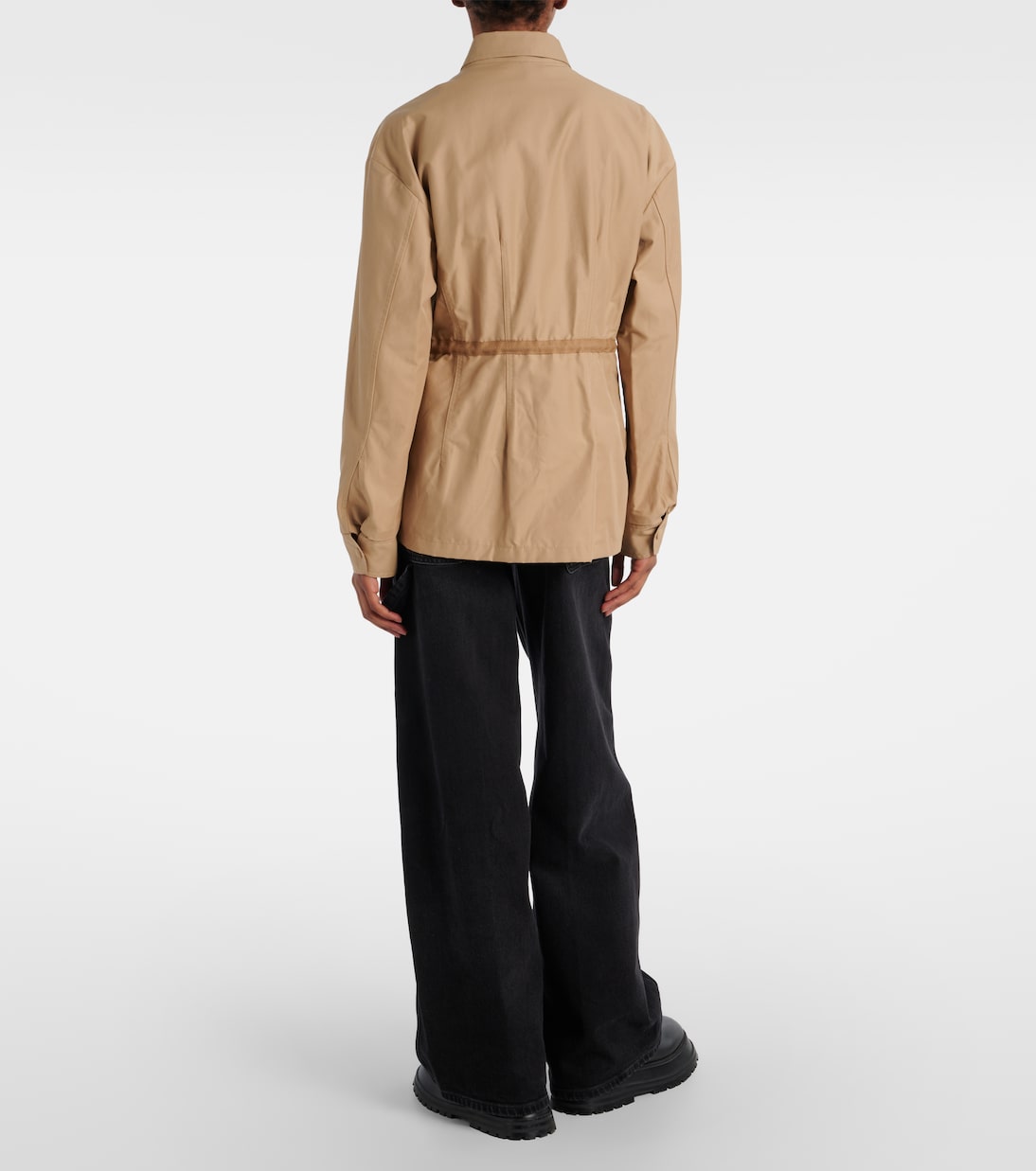 Giacca Saulon in twill di misto cotone | Moncler