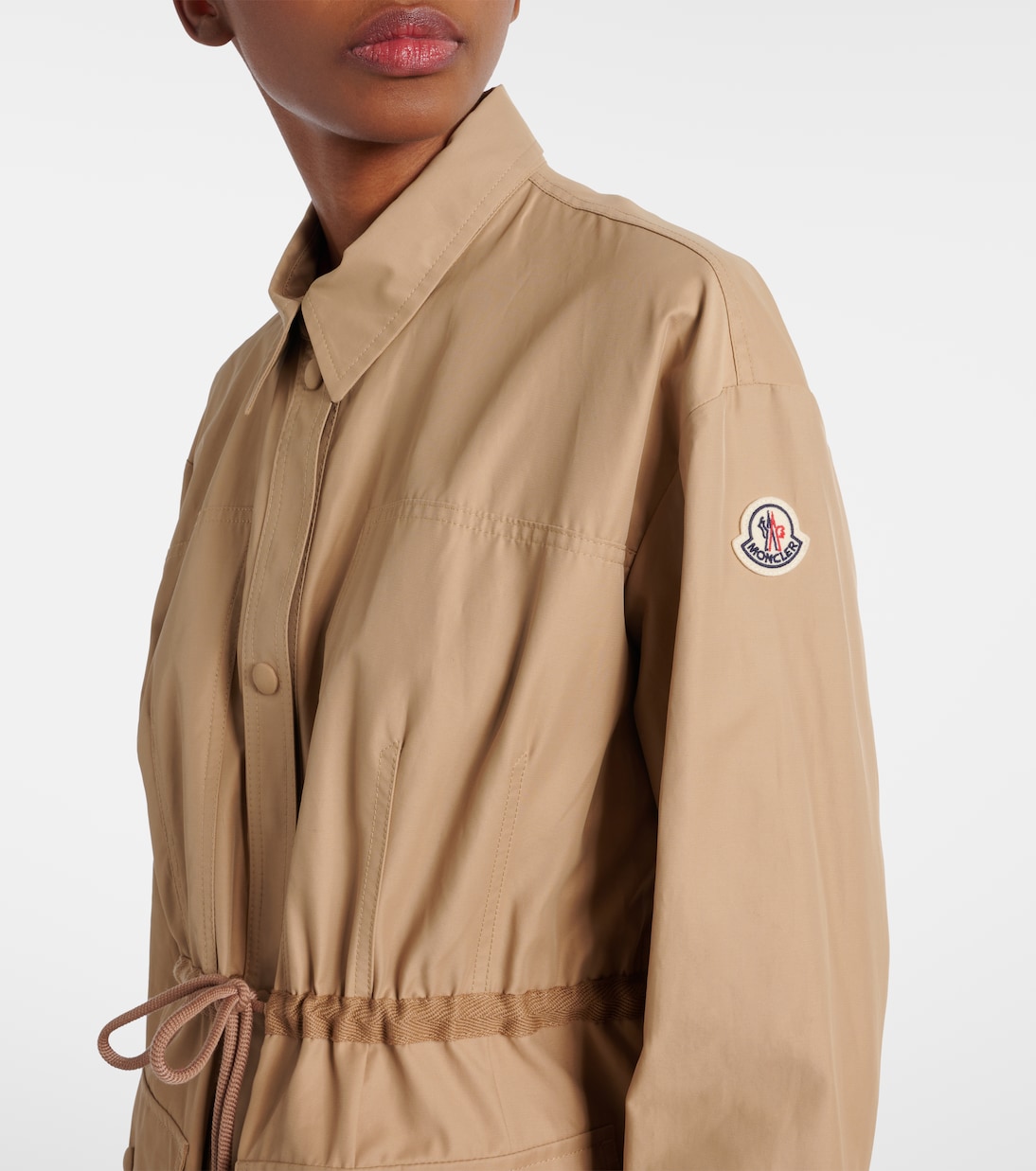 Giacca Saulon in twill di misto cotone | Moncler