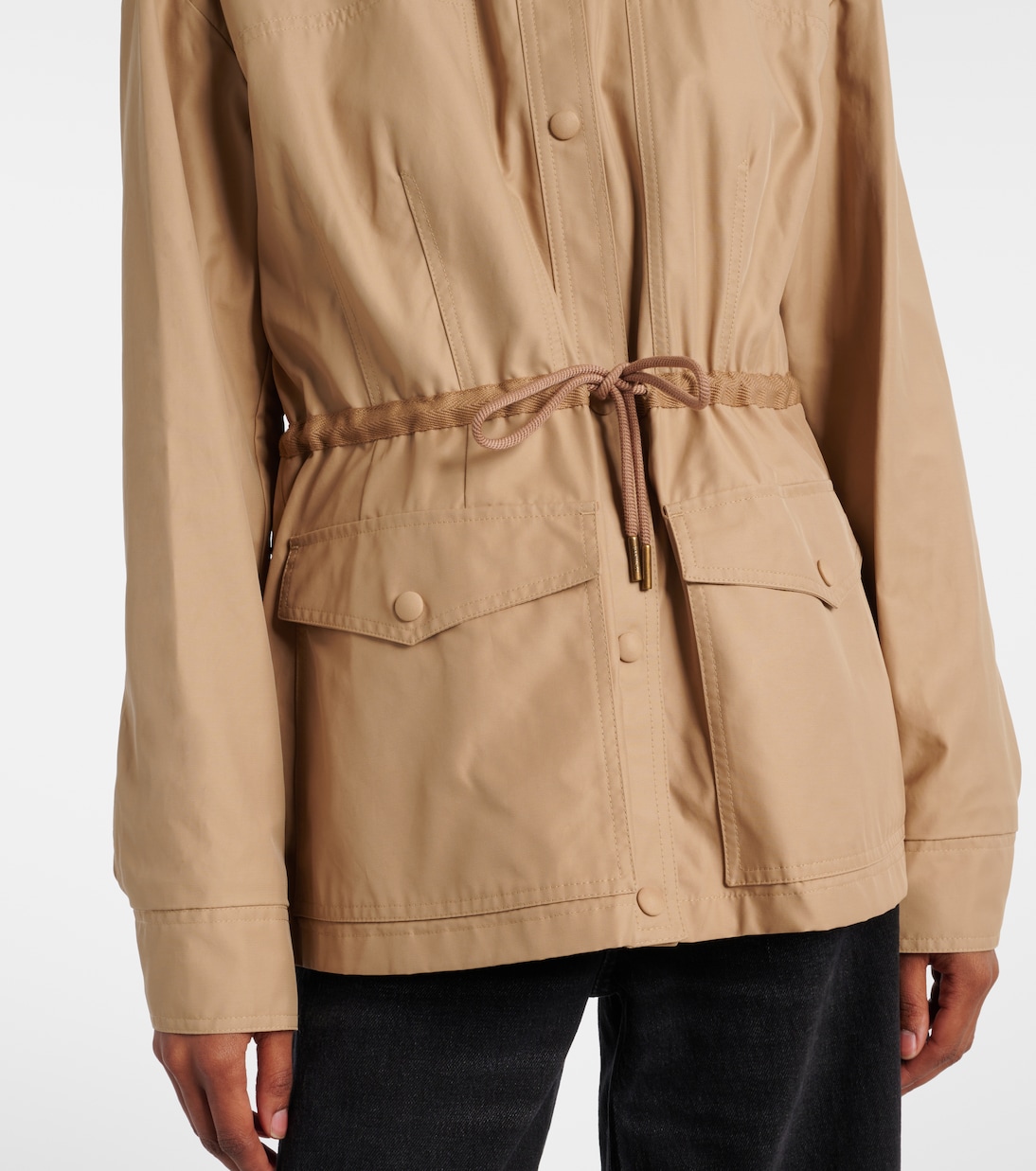 Giacca Saulon in twill di misto cotone | Moncler