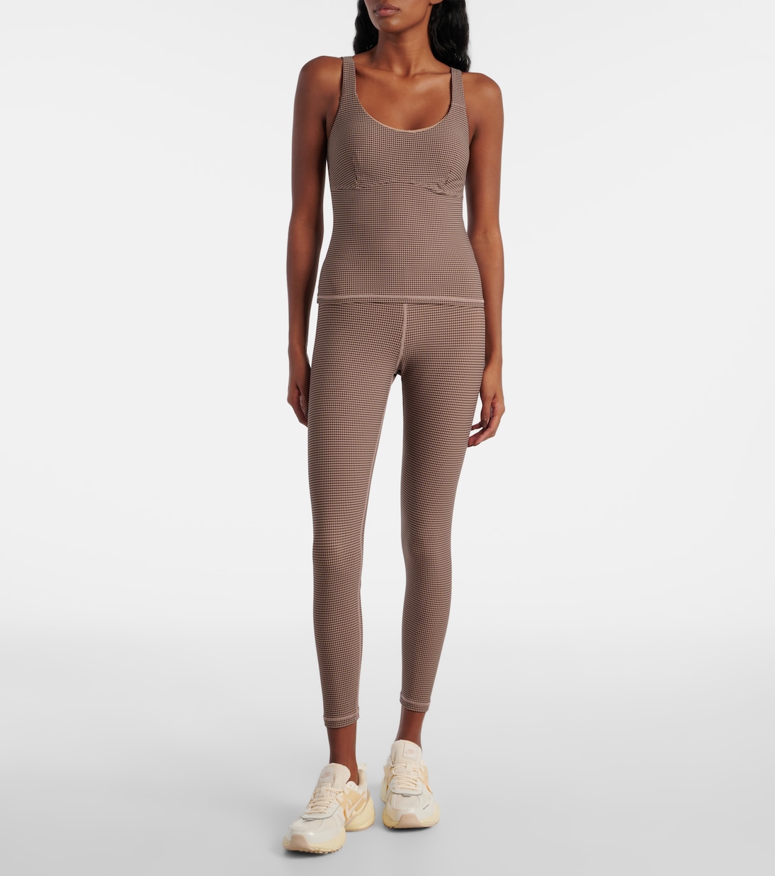 Bohemia houndstooth high-rise leggings | The Upside
