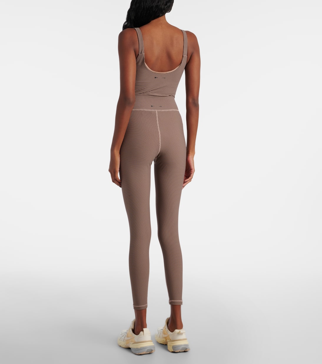 Bohemia houndstooth high-rise leggings | The Upside