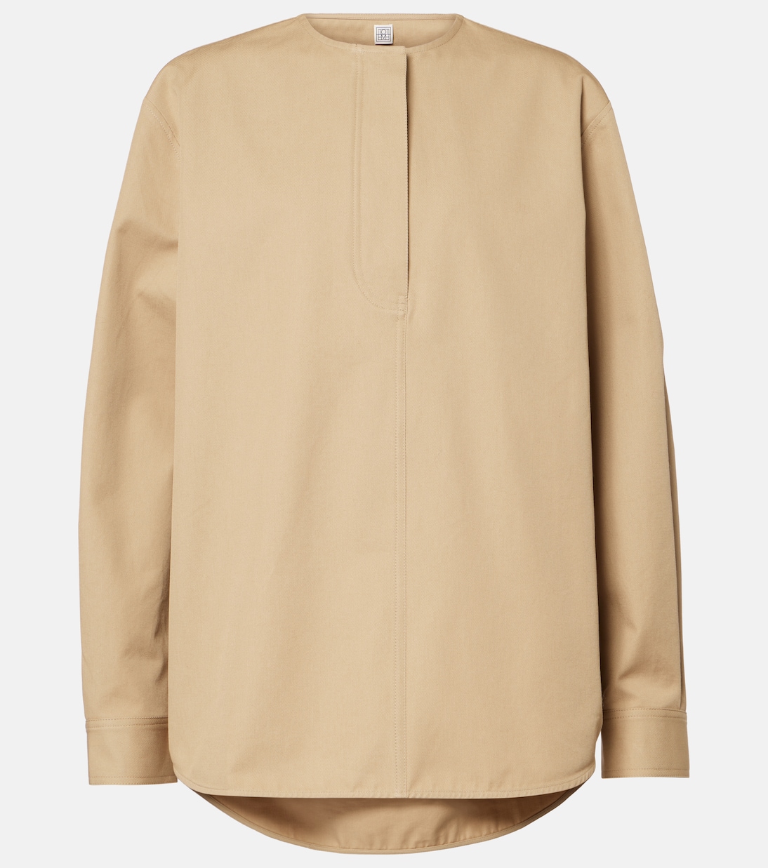 Blusa in twill di cotone | Toteme