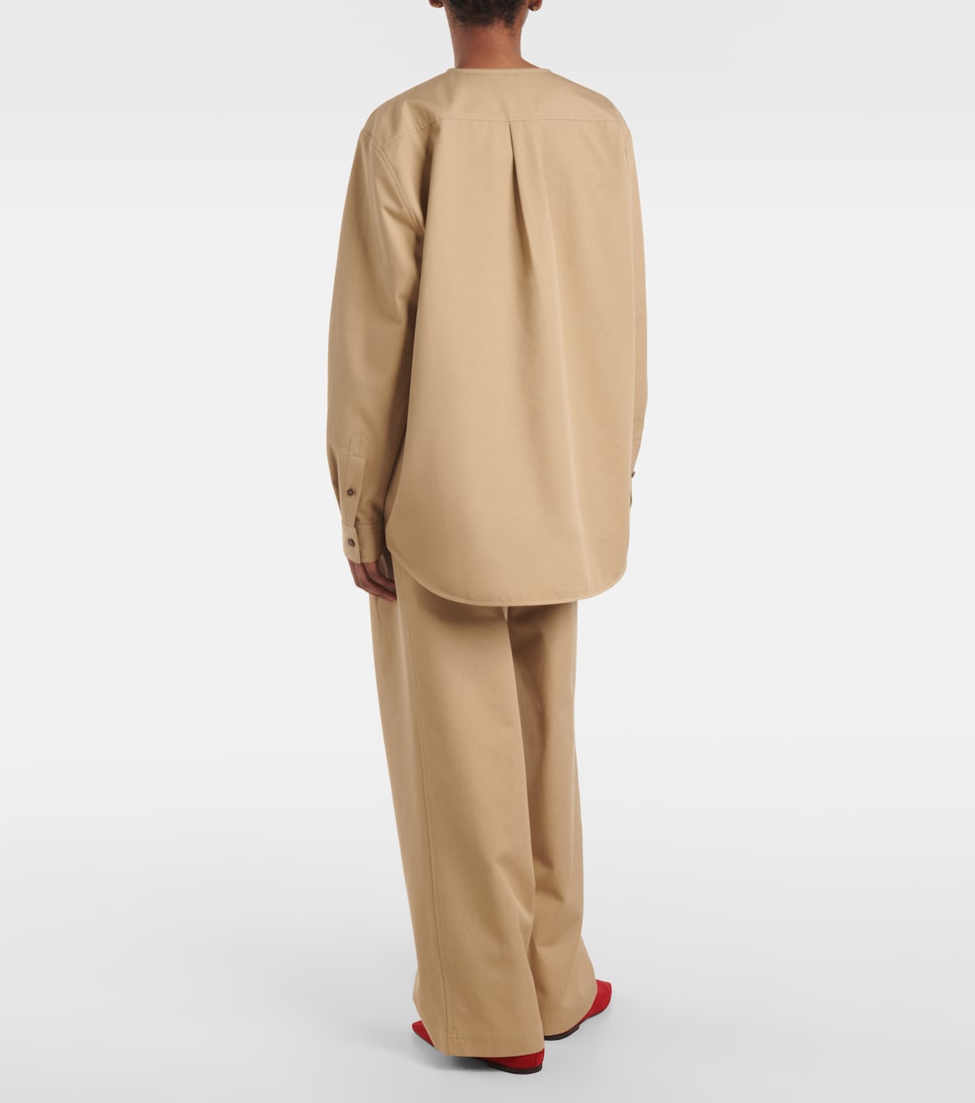 Blusa in twill di cotone | Toteme