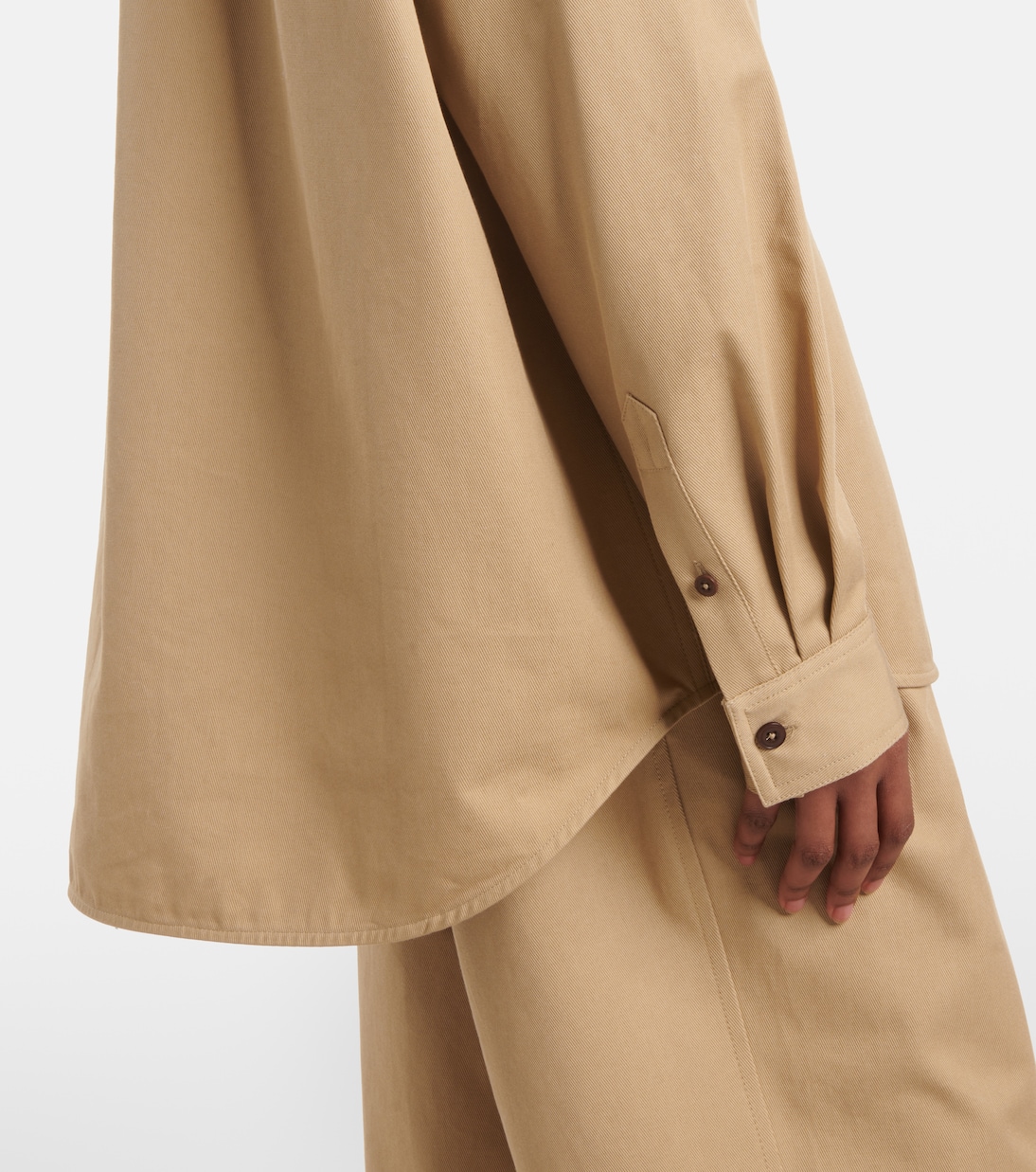 Blusa in twill di cotone | Toteme