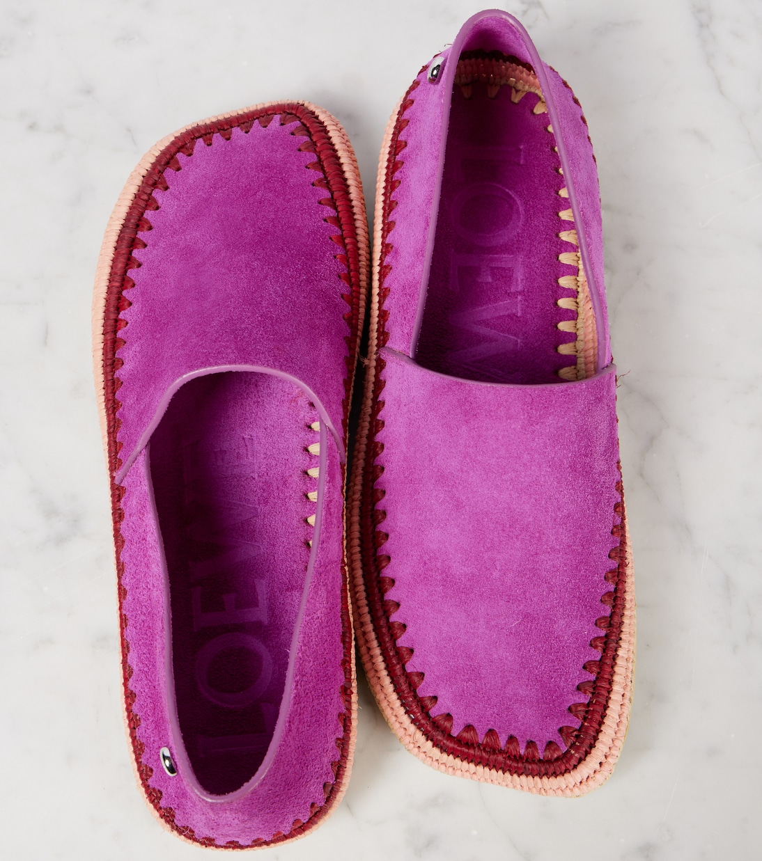 Paula's Ibiza - Slip-on Rio in suede | Loewe