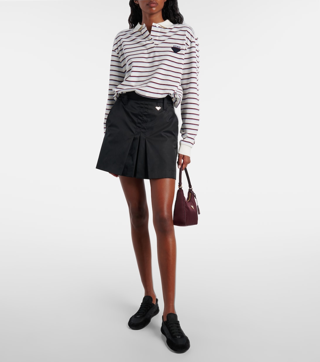 Minirock aus Re-Nylon | Prada