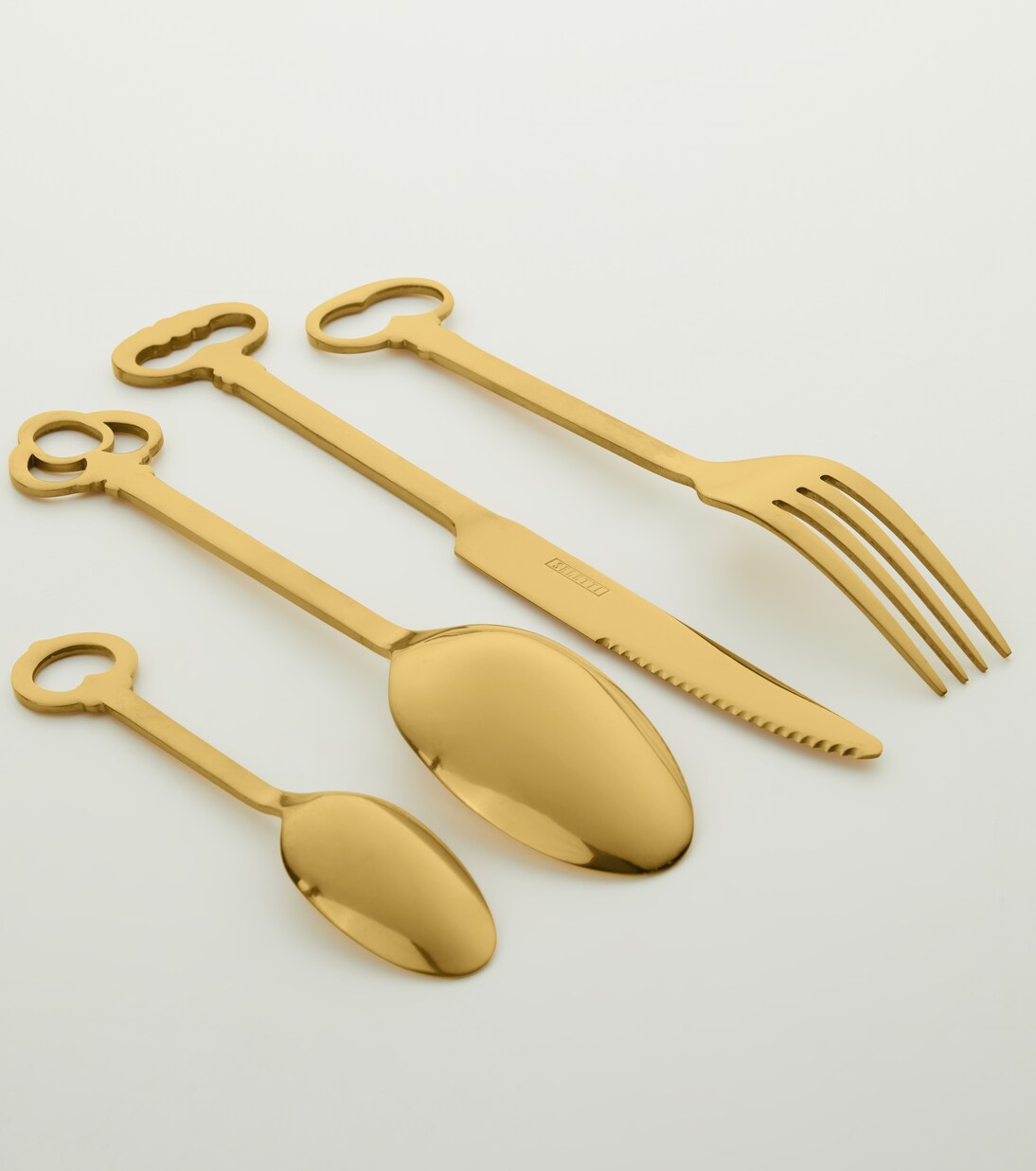 Keytlery stainless steel flatware set by Alessandro Zambelli | Seletti