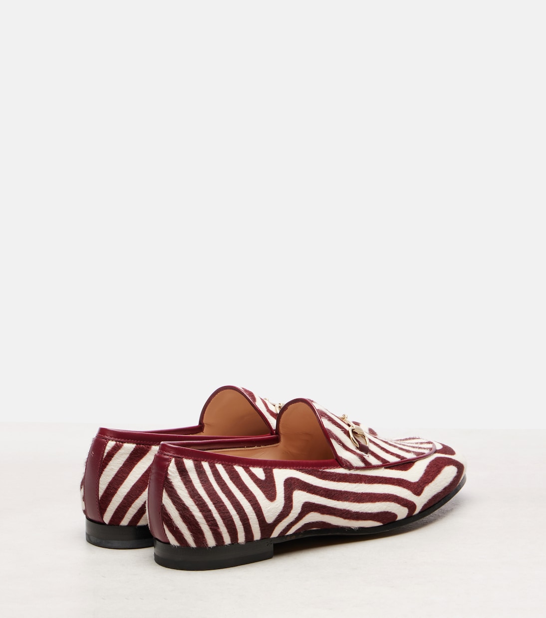Mocassins Jordaan Horsebit en cuir façon poulain | Gucci