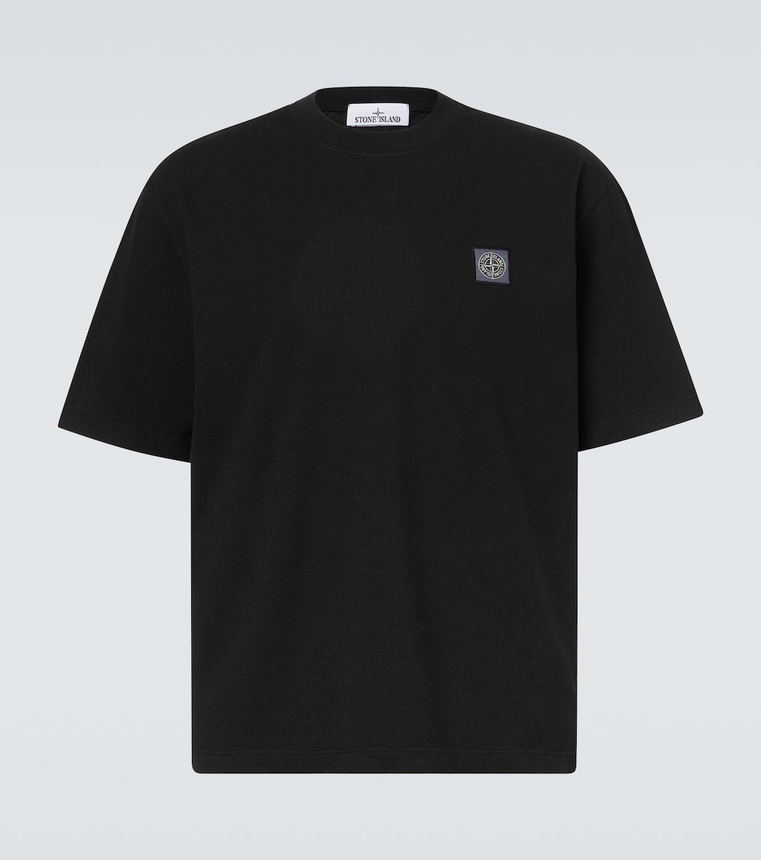 Embroidered cotton jersey T-shirt | Stone Island
