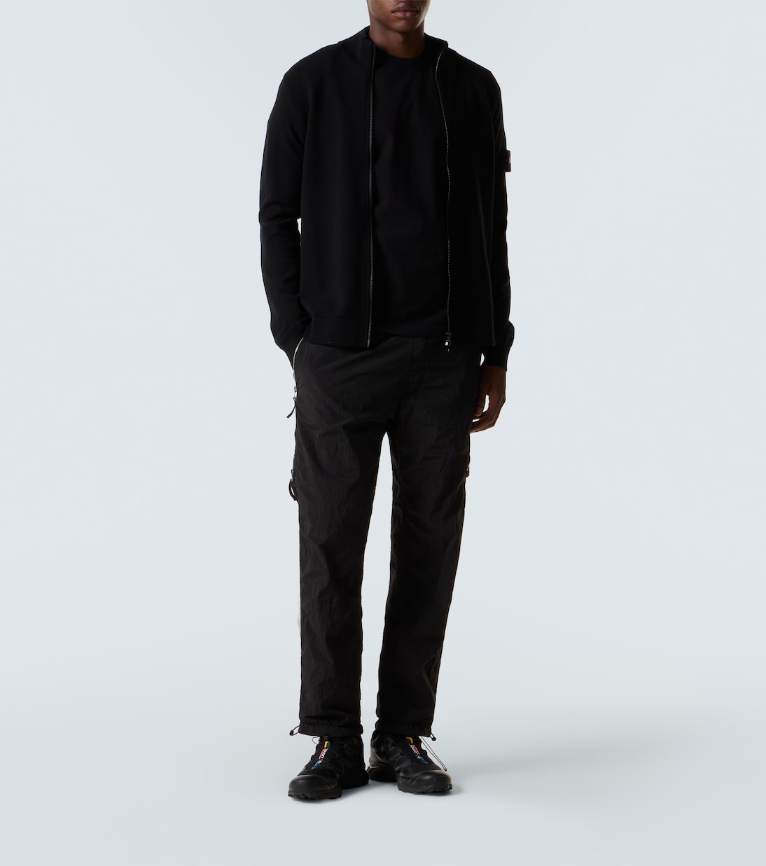 T-shirt brodé en coton | Stone Island