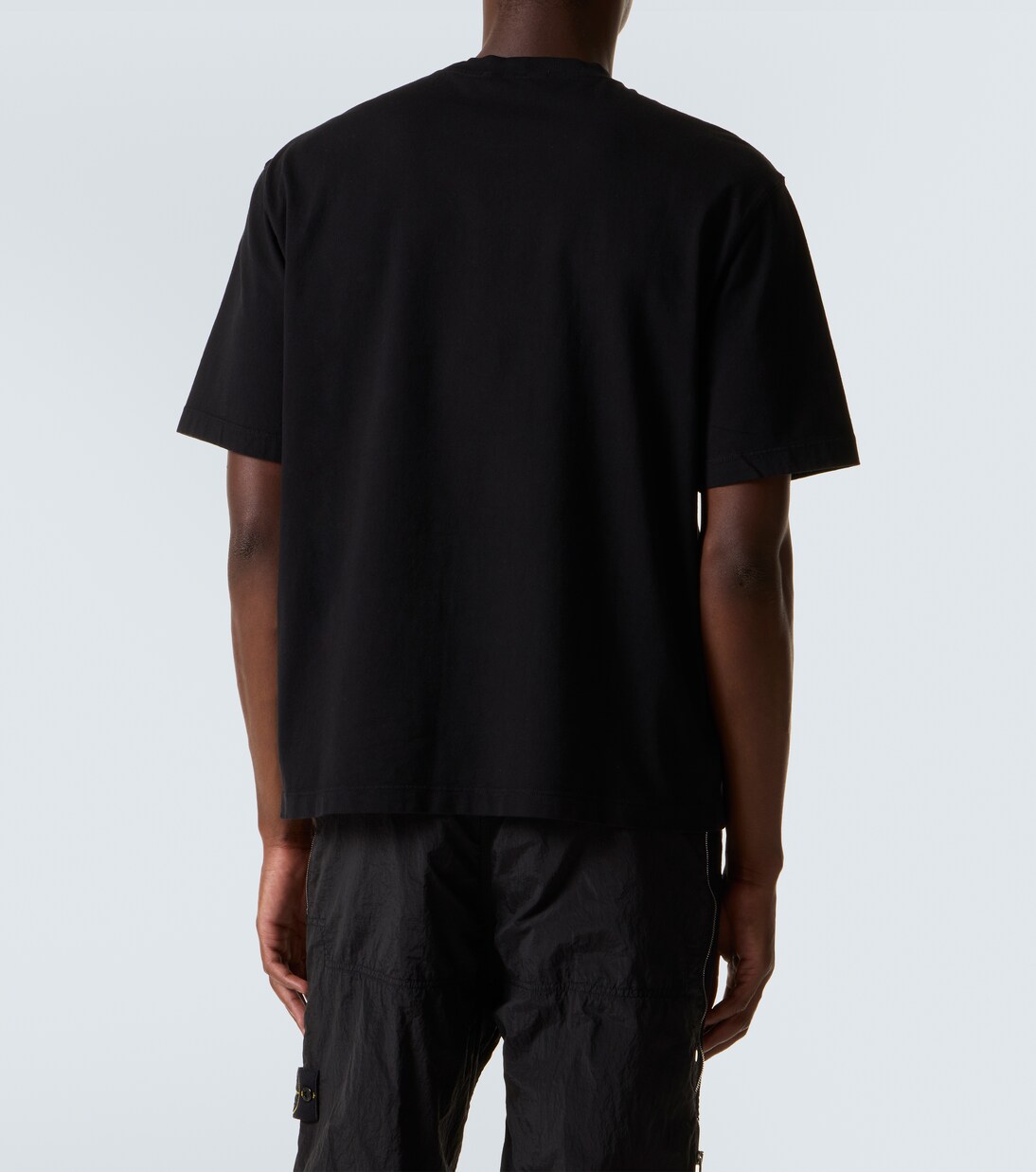 T-shirt brodé en coton | Stone Island
