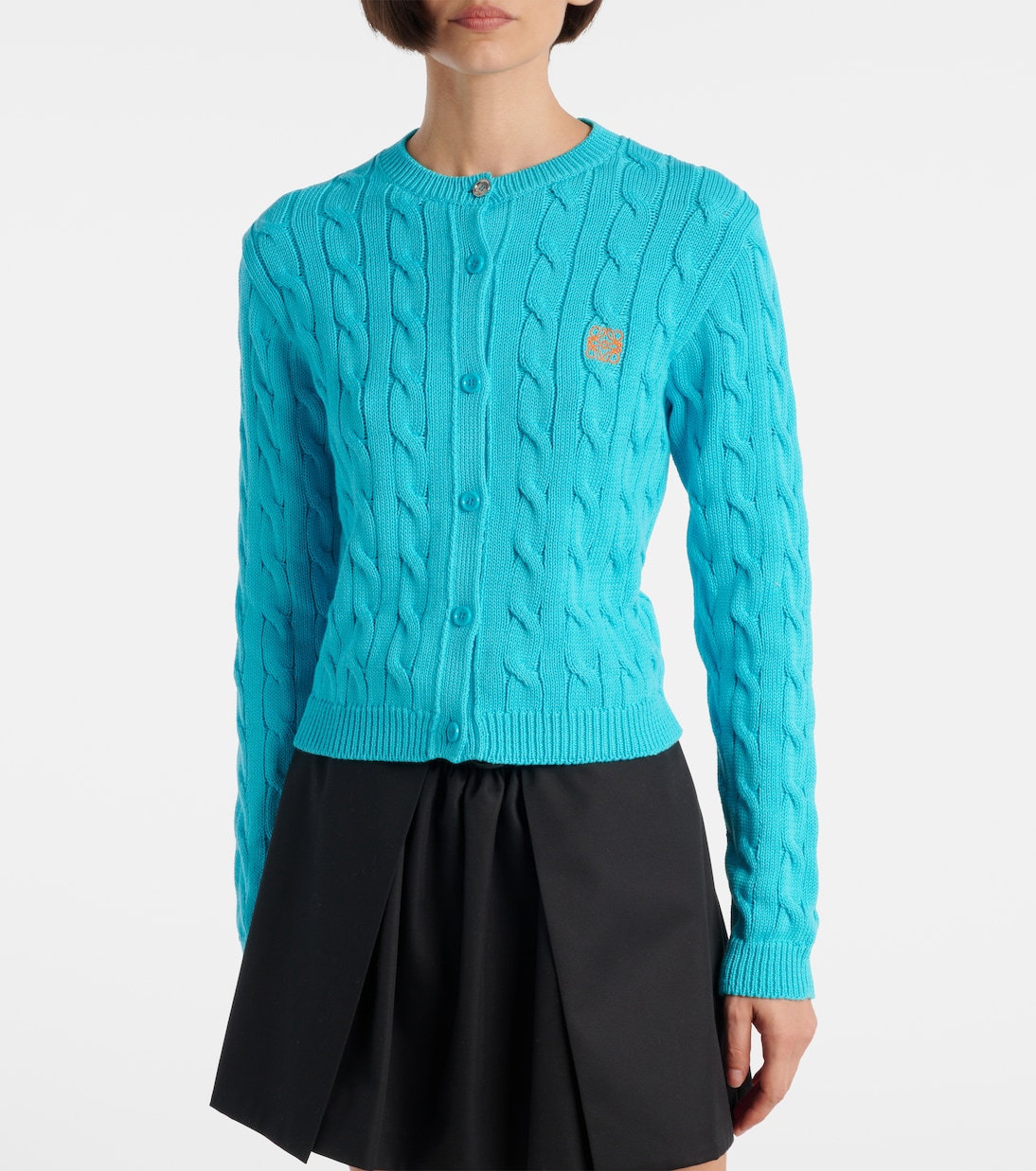 Cardigan Anagram aus Baumwolle | Loewe