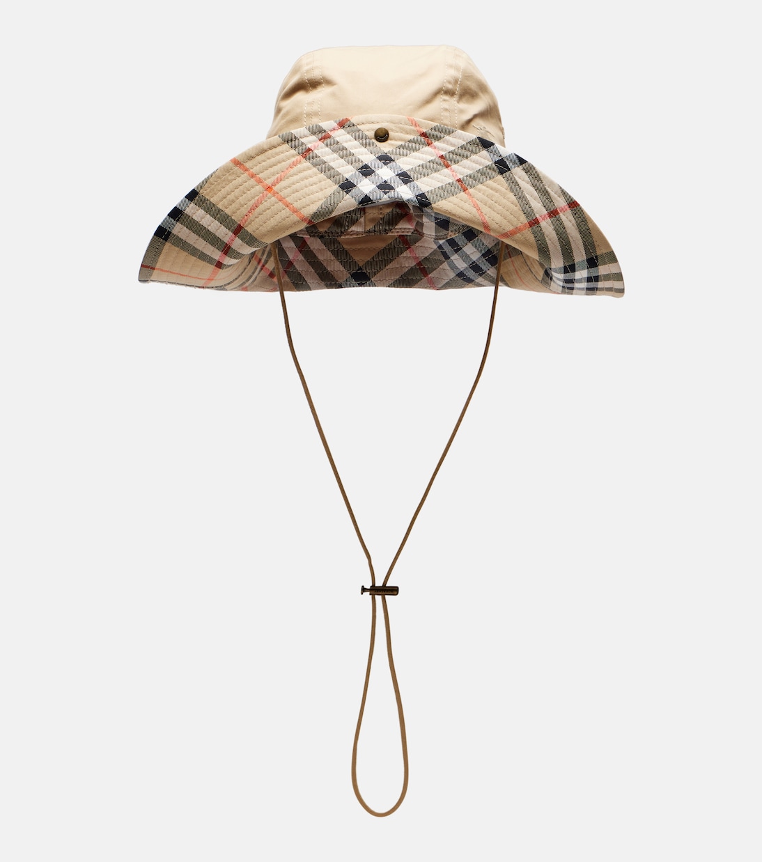 Cappello Burberry Check in gabardine | Burberry