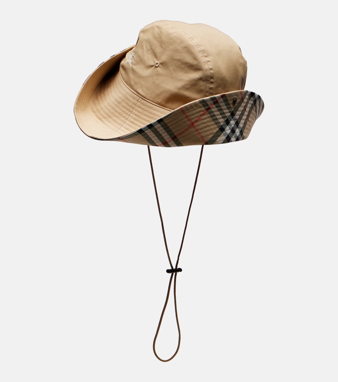 Cappello Burberry Check in gabardine | Burberry