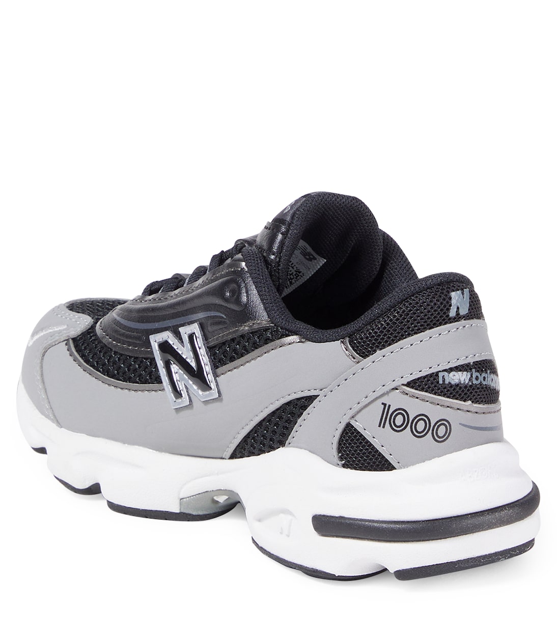 1000 Kids faux leather-trimmed sneakers | New Balance Kids