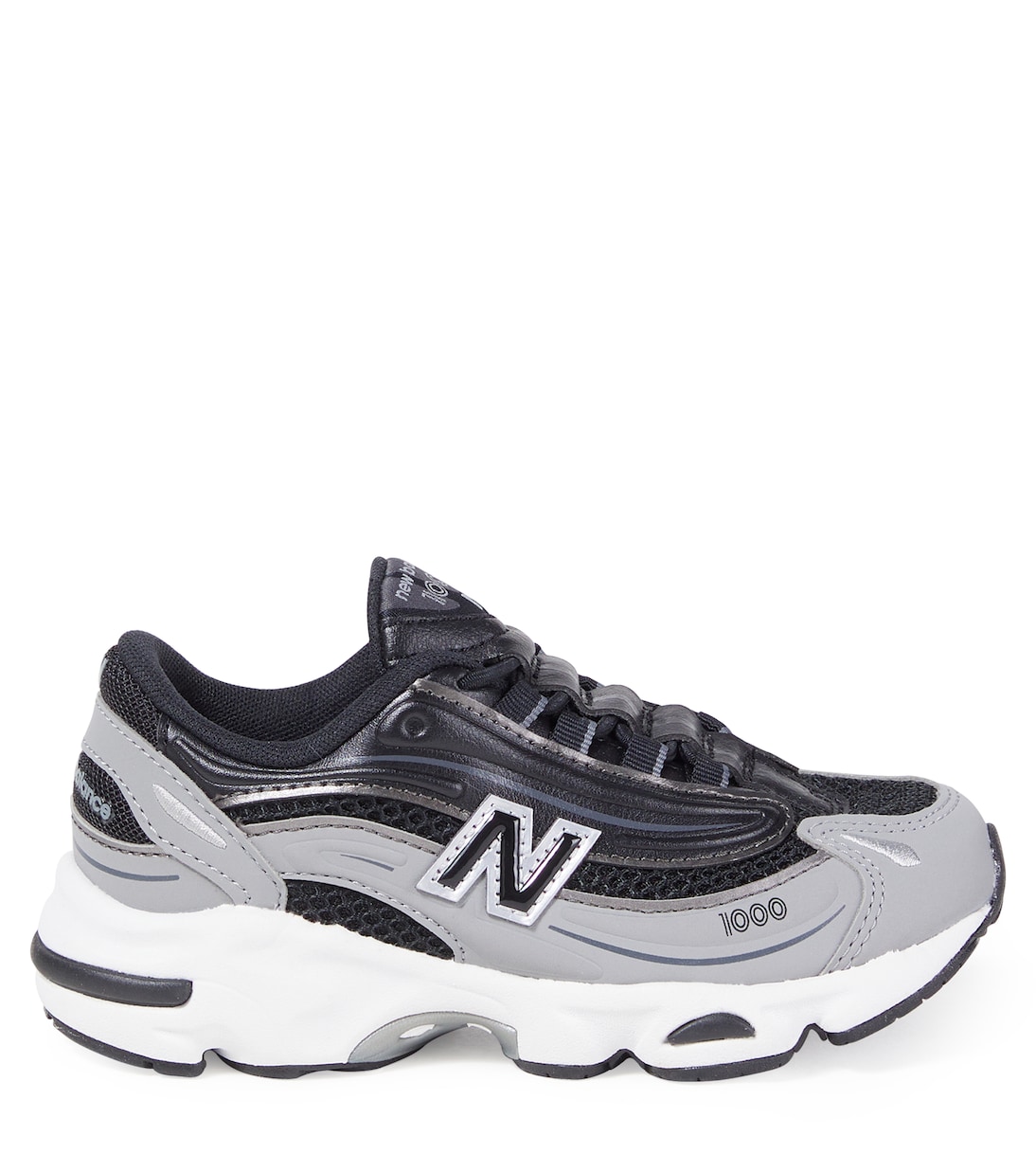 1000 Kids faux leather-trimmed sneakers | New Balance Kids