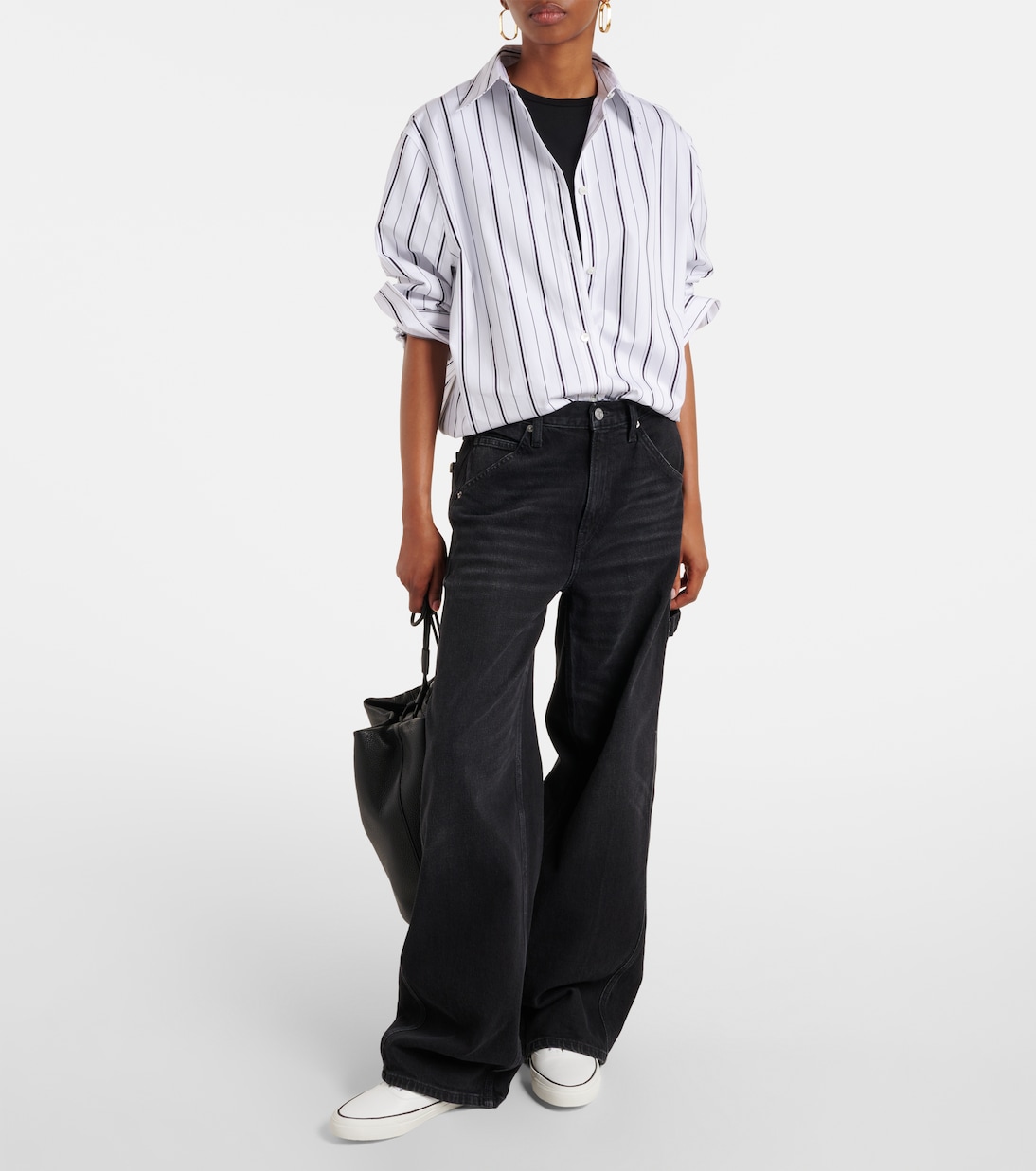 Minimalist leather sneakers | Aquazzura