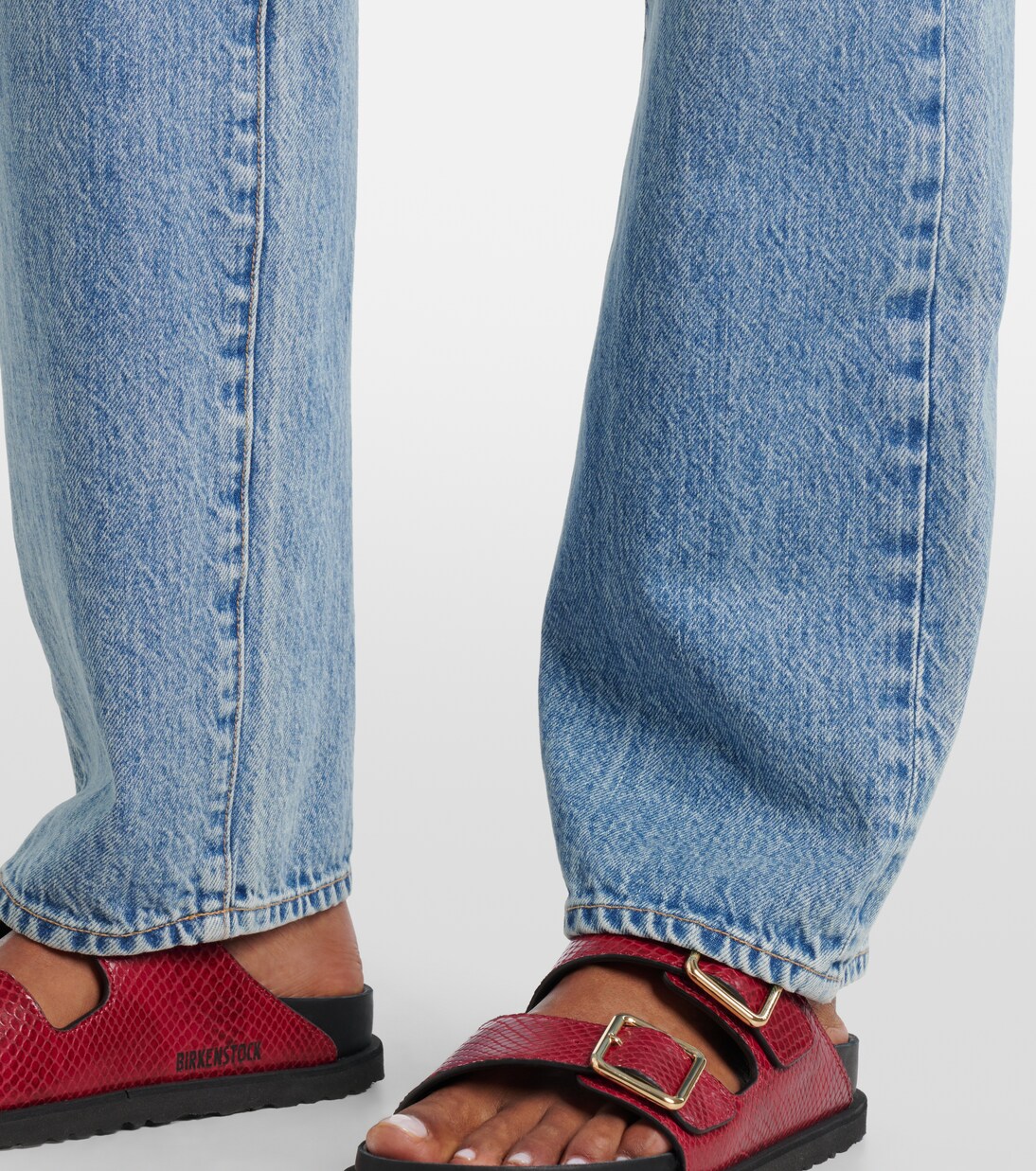 Kendra high-rise straight jeans | Slvrlake