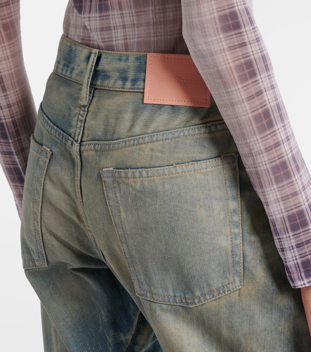 2006F low-rise wide-leg jeans | Acne Studios