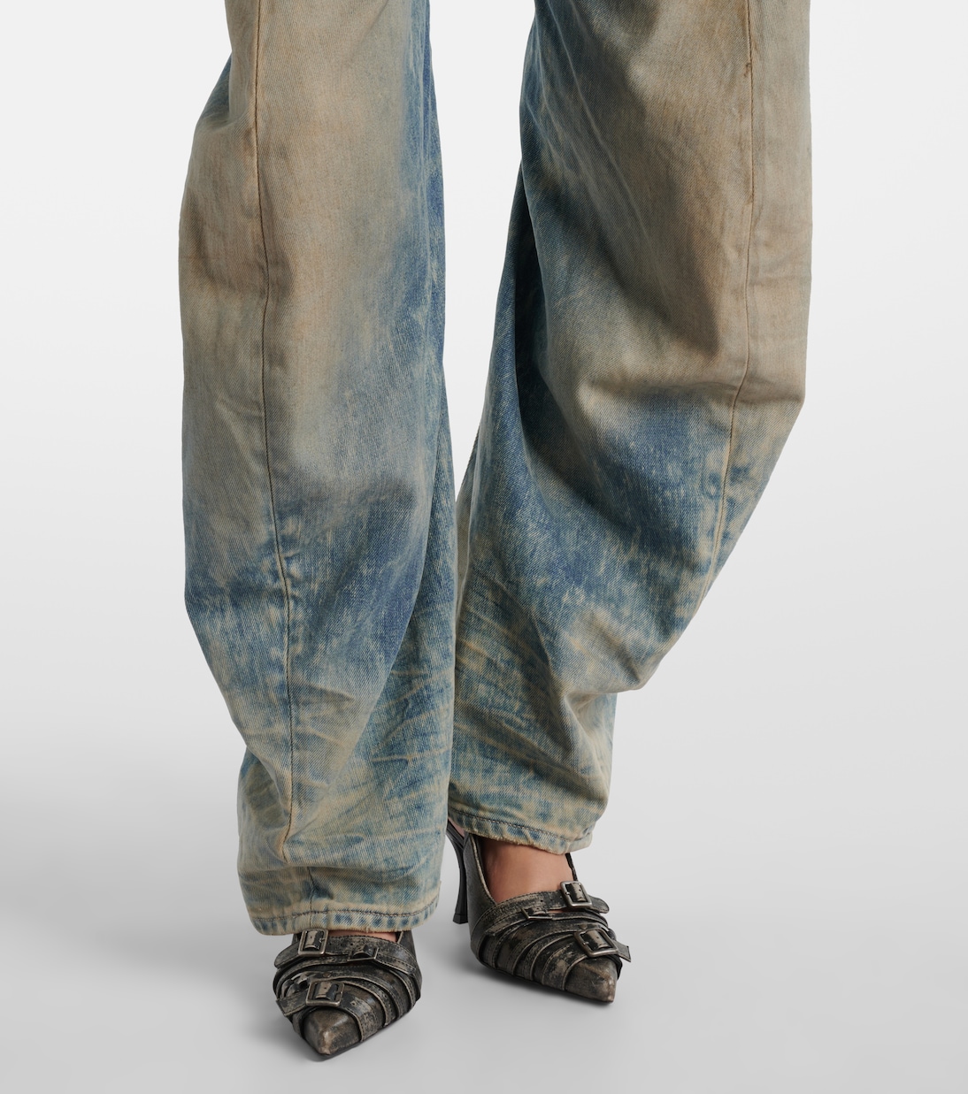 2006F low-rise wide-leg jeans | Acne Studios