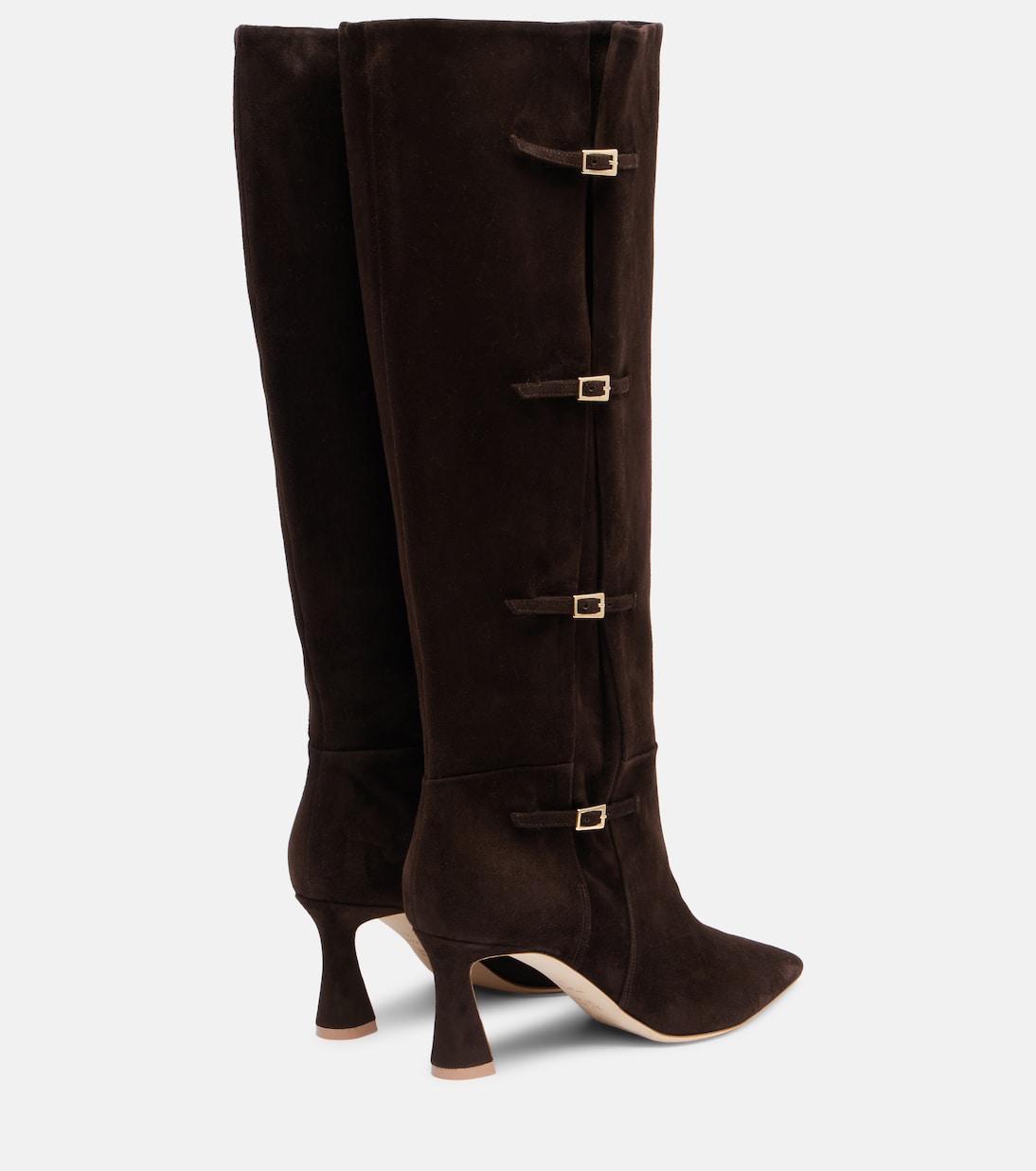 Nolan 70 suede knee-high boots | Malone Souliers