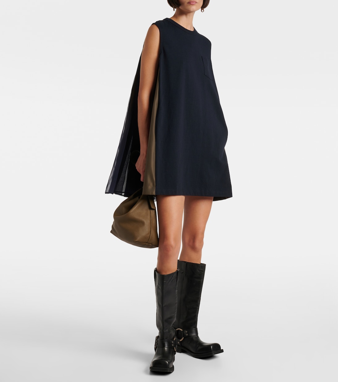 Paneled minidress | Sacai