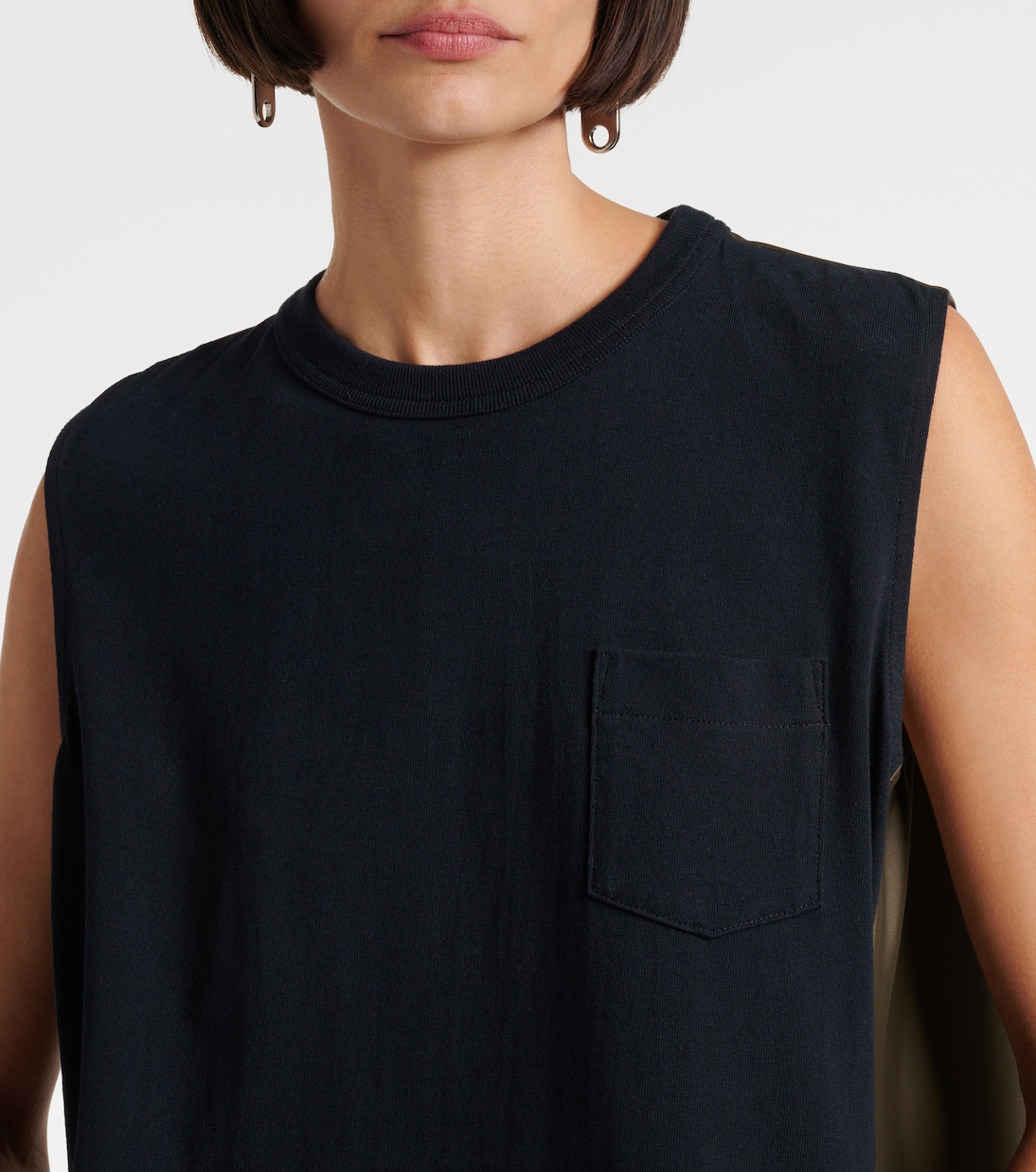 Paneled minidress | Sacai