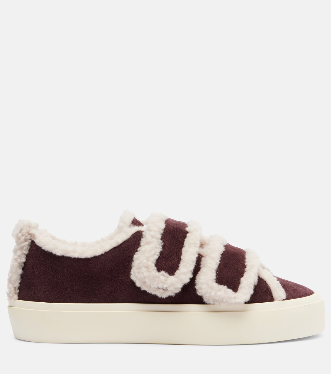 Sneakers aus Veloursleder mit Shearling | Inuikii
