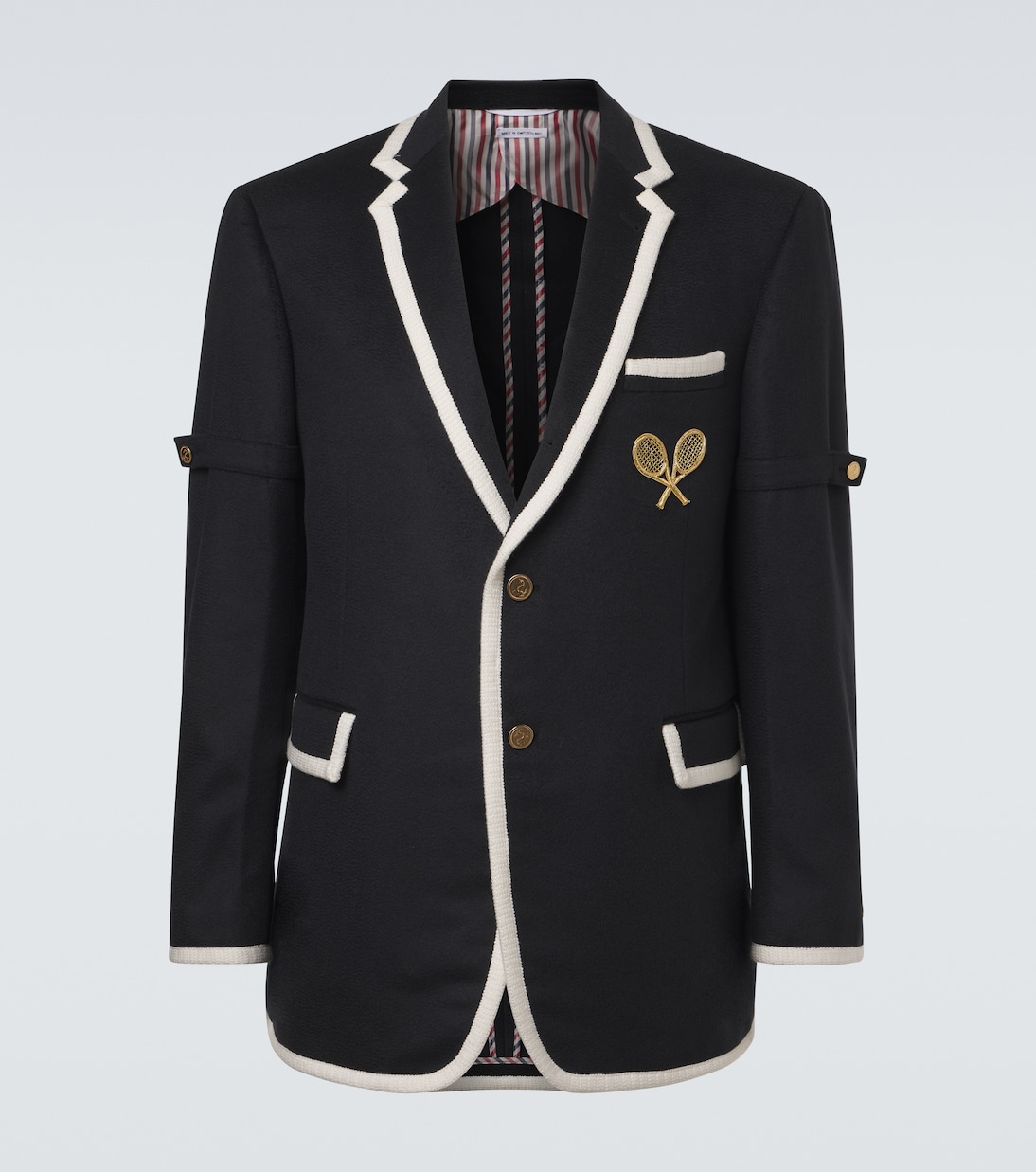 Blazer brodé en cachemire | Thom Browne