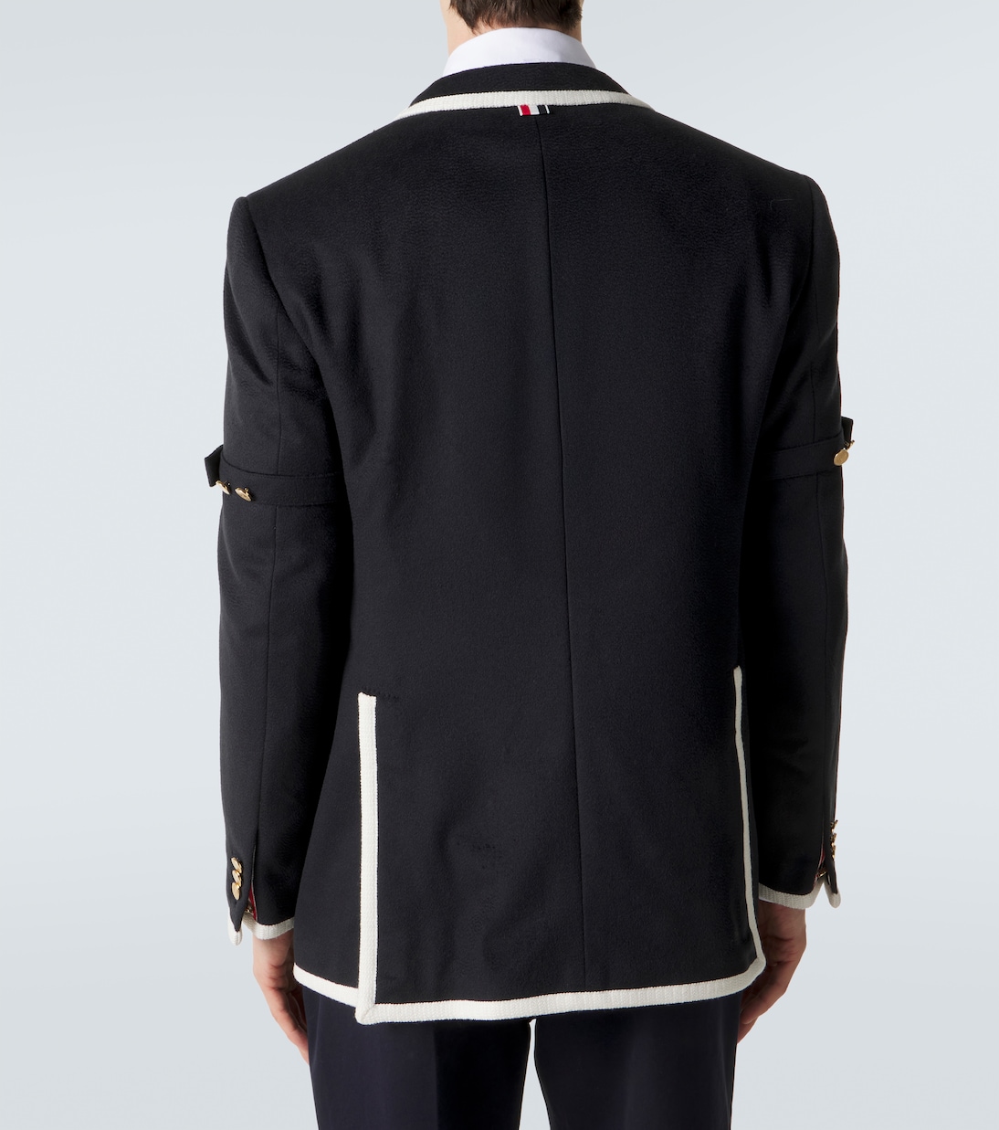 Blazer brodé en cachemire | Thom Browne