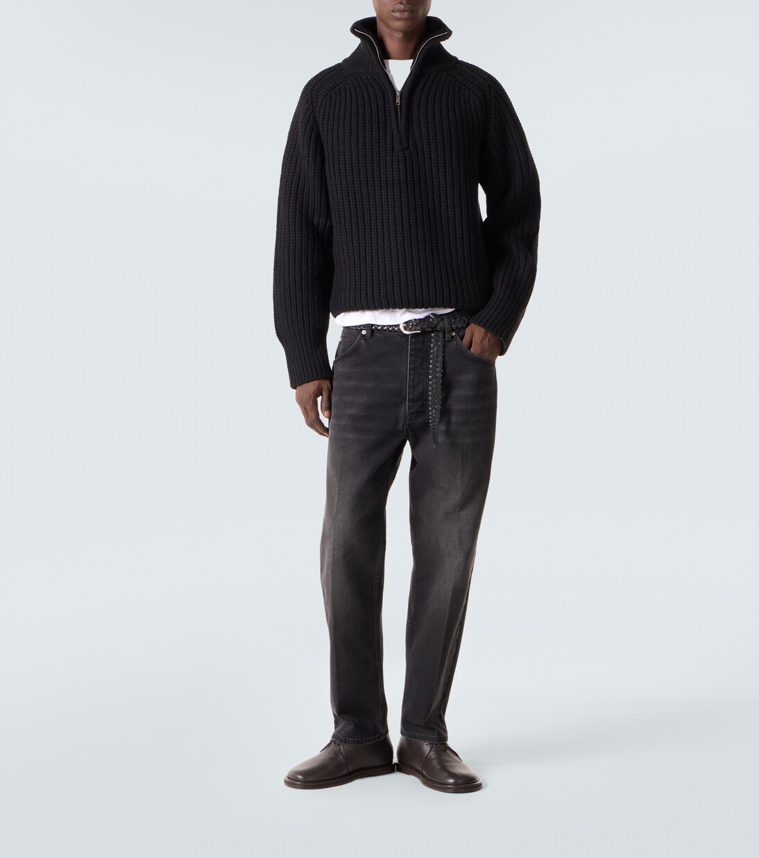x Aaron Levine Bristol virgin wool sweater | Studio Nicholson