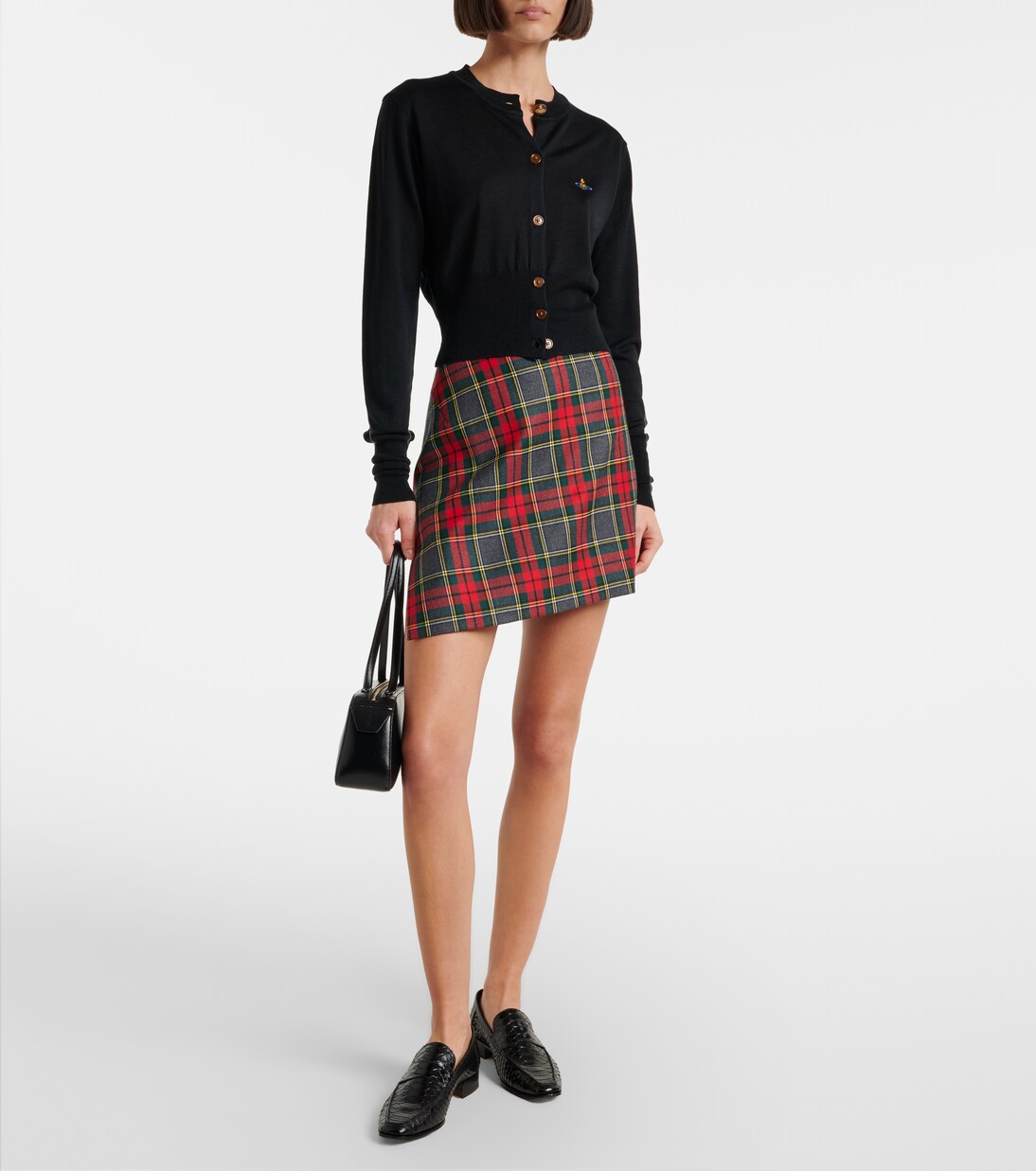 Cárdigan Bea de lana y seda cropped | Vivienne Westwood