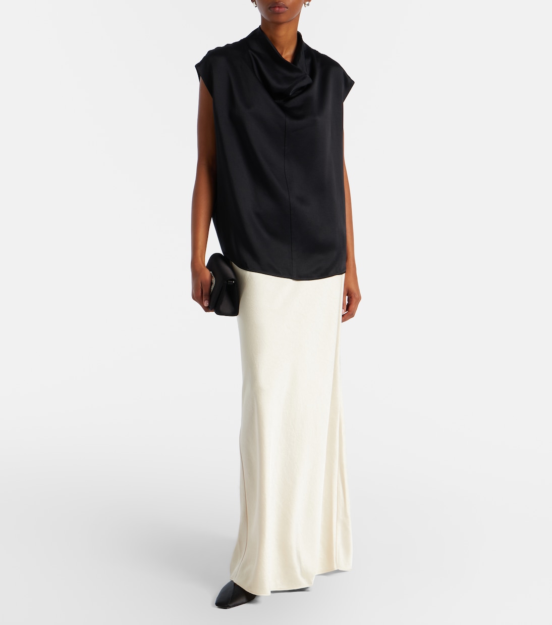 Satin maxi skirt | Vince