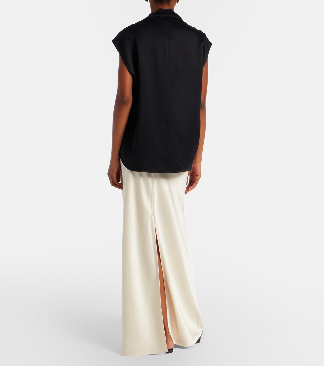 Satin maxi skirt | Vince