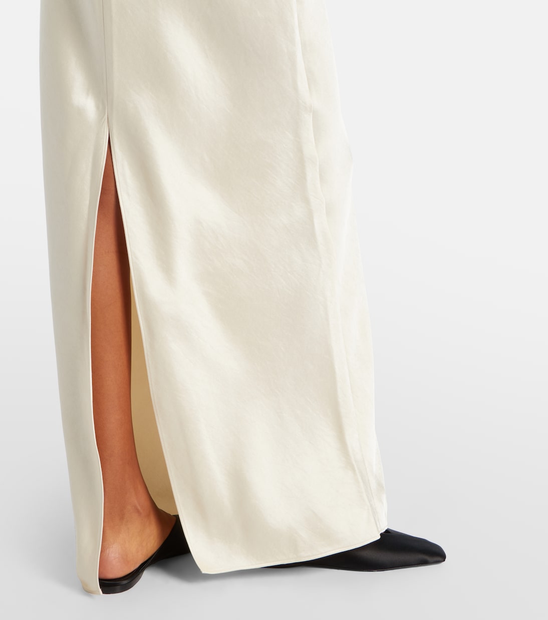 Satin maxi skirt | Vince