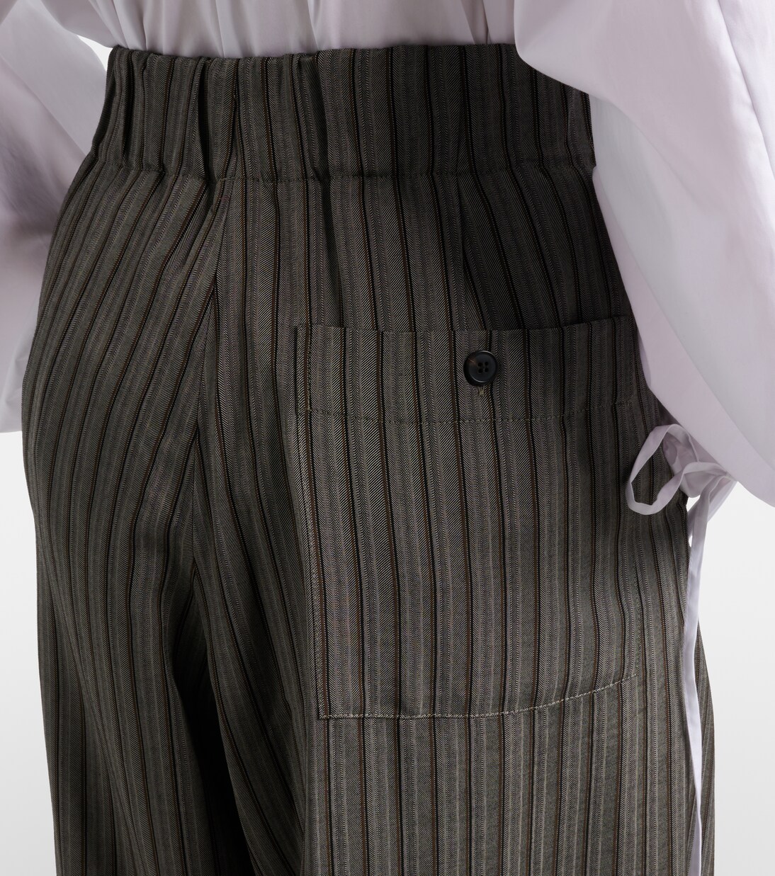 Striped wide-leg pants | Dries Van Noten