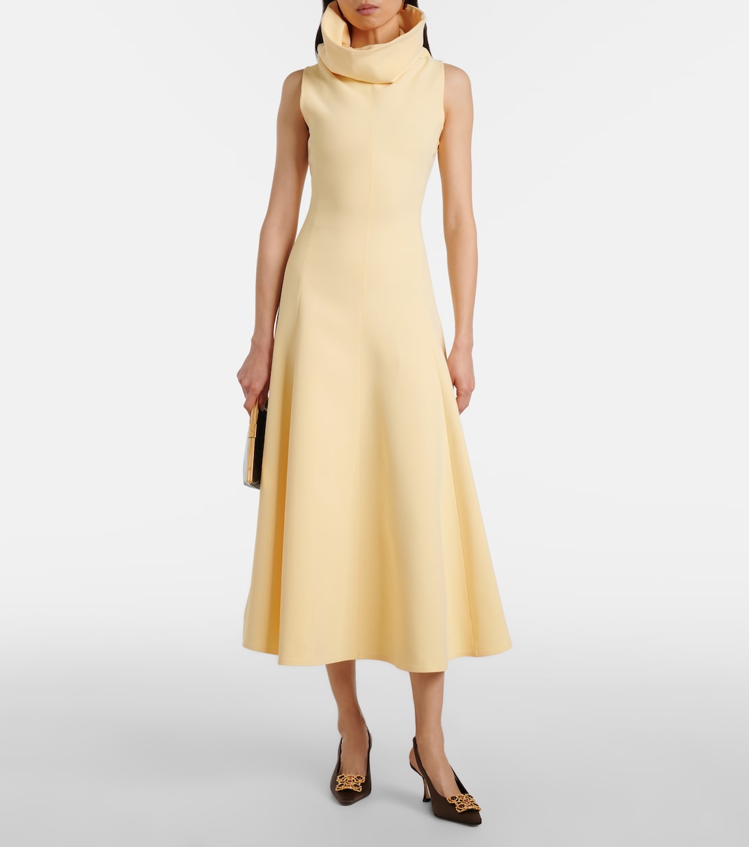 Cupida 70 embellished satin slingback pumps | Manolo Blahnik